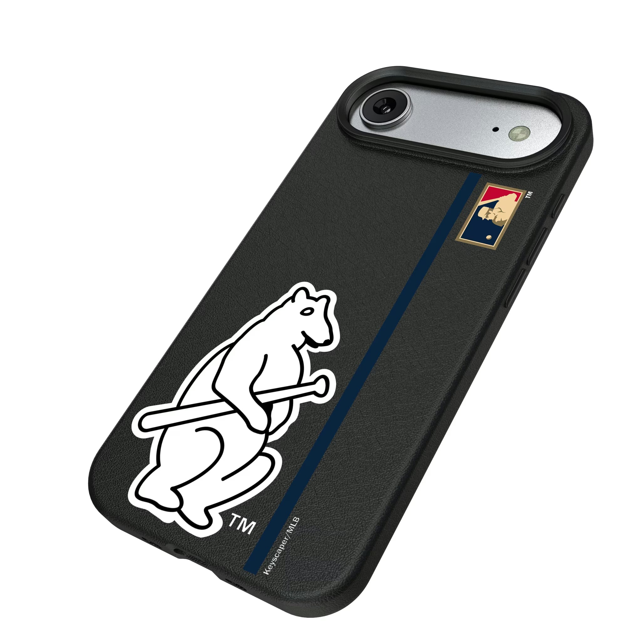 Chicago Cubs 1914 - Cooperstown Collection Sidebar iPhone MagSafe Compatible Phone Case for Apple iPhone - Isometric View#Device_iPhone Air