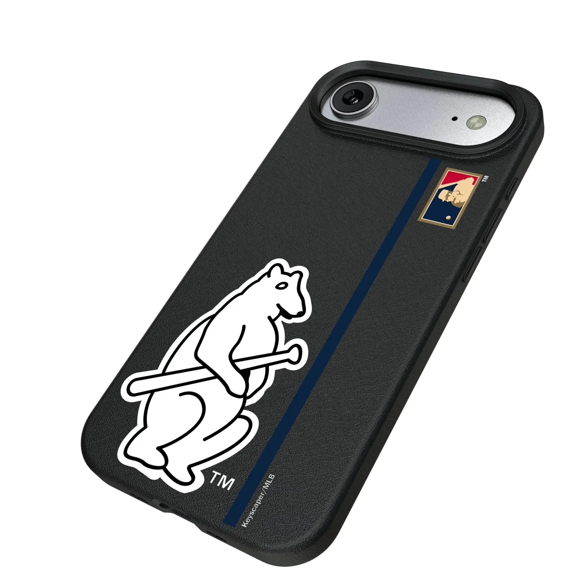 Chicago Cubs 1914 - Cooperstown Collection Sidebar iPhone MagSafe Compatible Phone Case for Apple iPhone - Isometric View#Device_iPhone Air