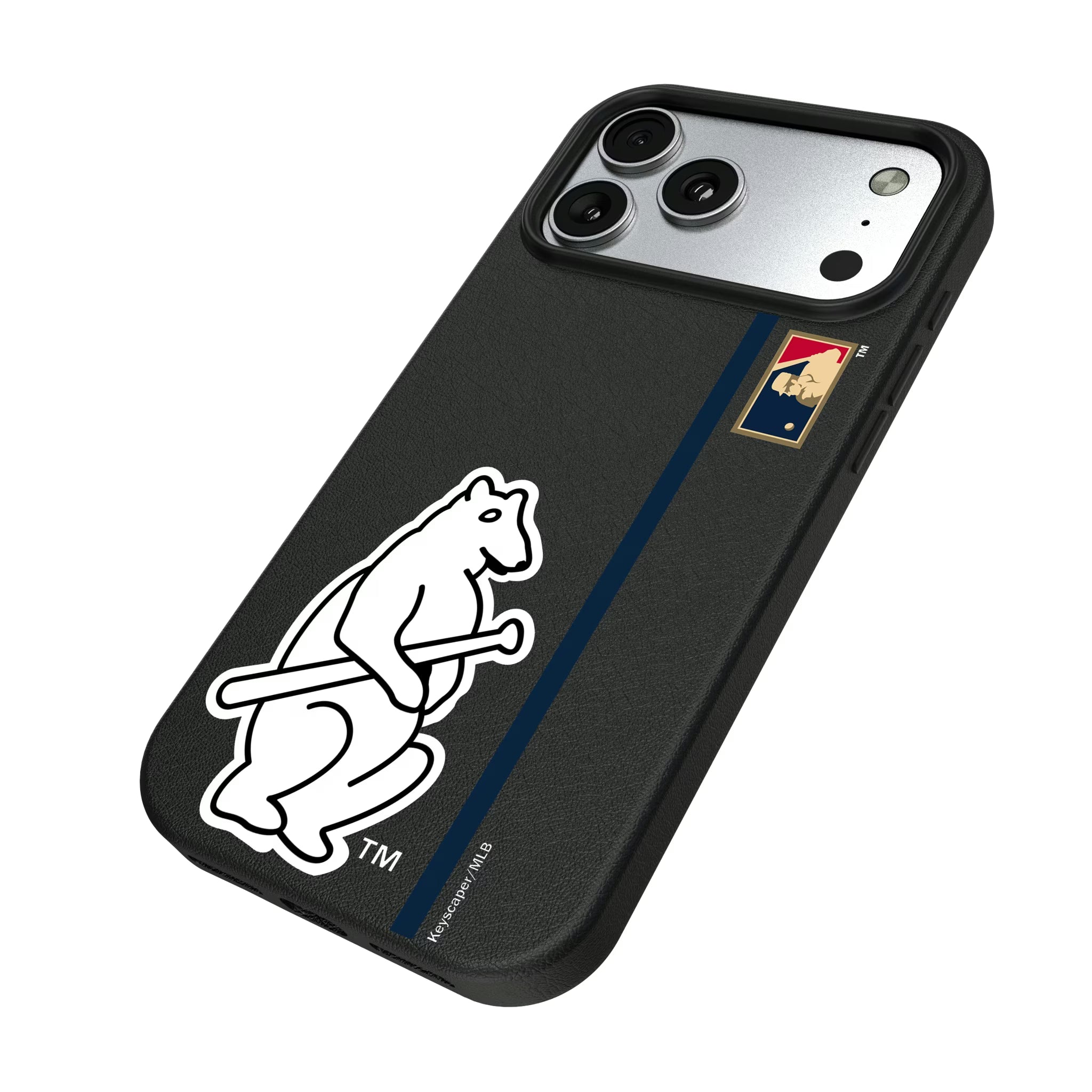 Chicago Cubs 1914 - Cooperstown Collection Sidebar iPhone MagSafe Compatible Phone Case for Apple iPhone - Isometric View#Device_iPhone 17 Pro Max