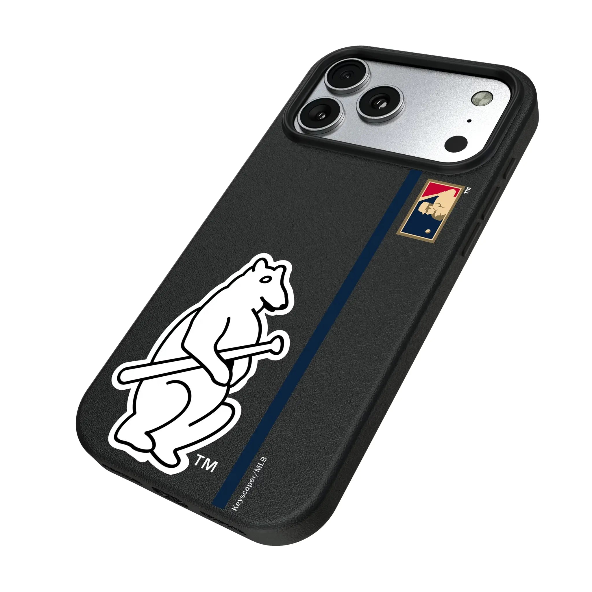 Chicago Cubs 1914 - Cooperstown Collection Sidebar iPhone MagSafe Compatible Phone Case for Apple iPhone - Isometric View#Device_iPhone 17 Pro Max