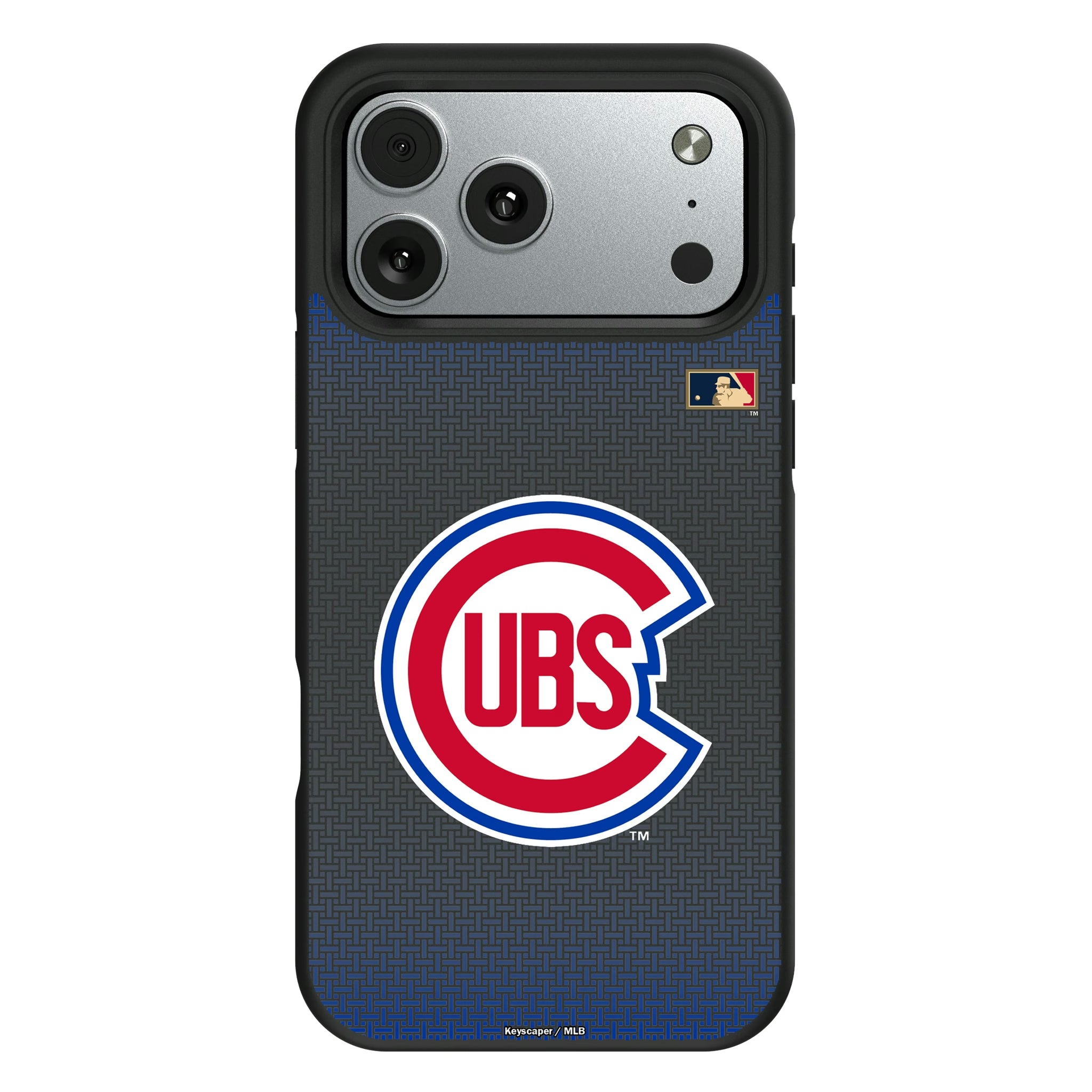 Chicago Cubs 1948-1956 - Cooperstown Collection Linen iPhone Bump Phone Case for Apple iPhone#Device_iPhone 17 Pro Max