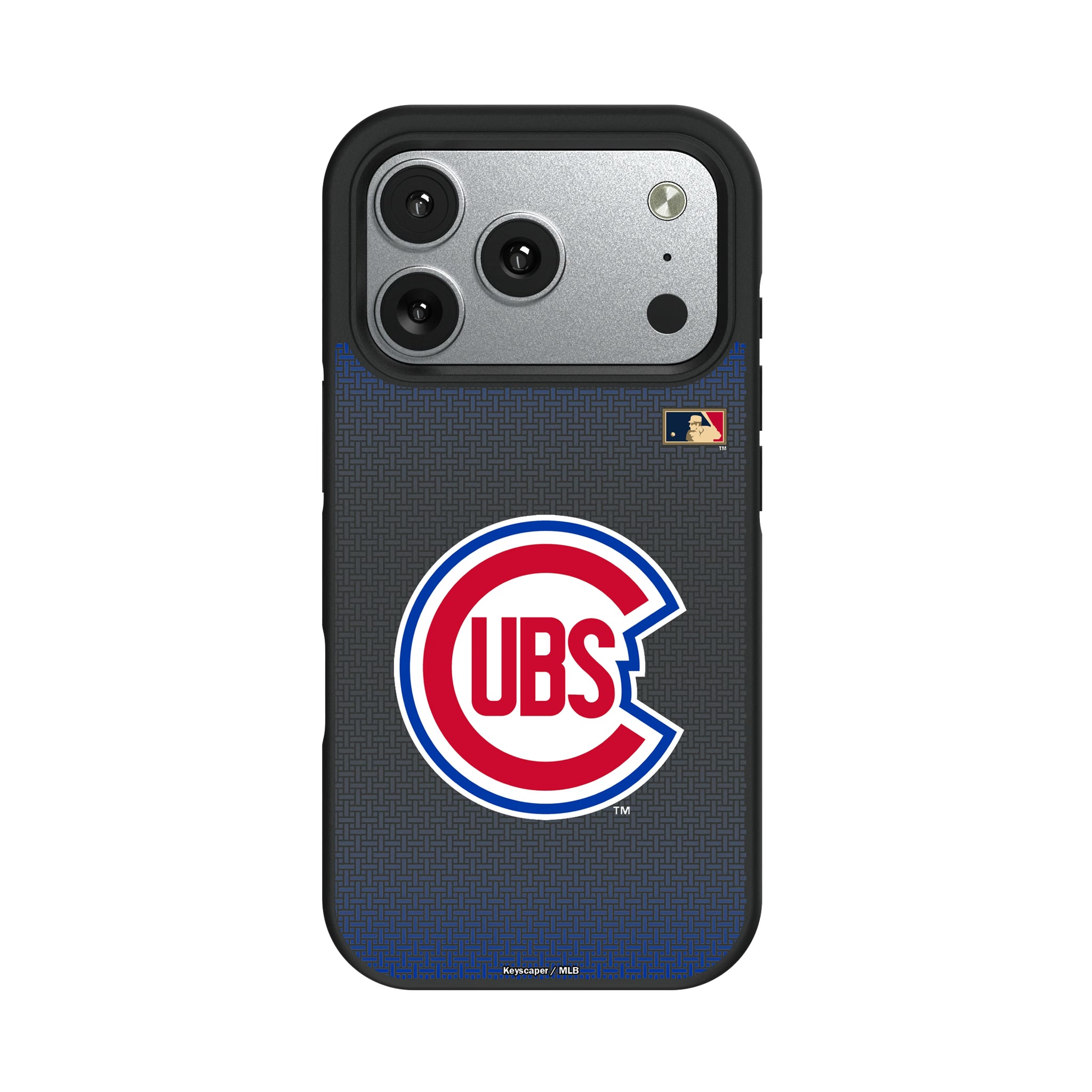 Chicago Cubs 1948-1956 - Cooperstown Collection Linen iPhone Bump Phone Case for Apple iPhone#Device_iPhone 17 Pro
