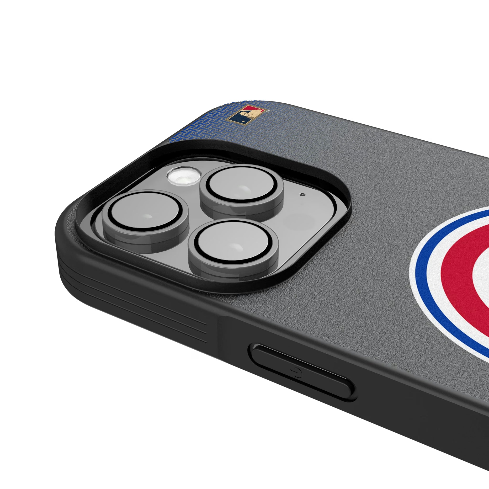 Chicago Cubs 1948-1956 - Cooperstown Collection Linen iPhone Bump Phone Case for Apple iPhone - Detail