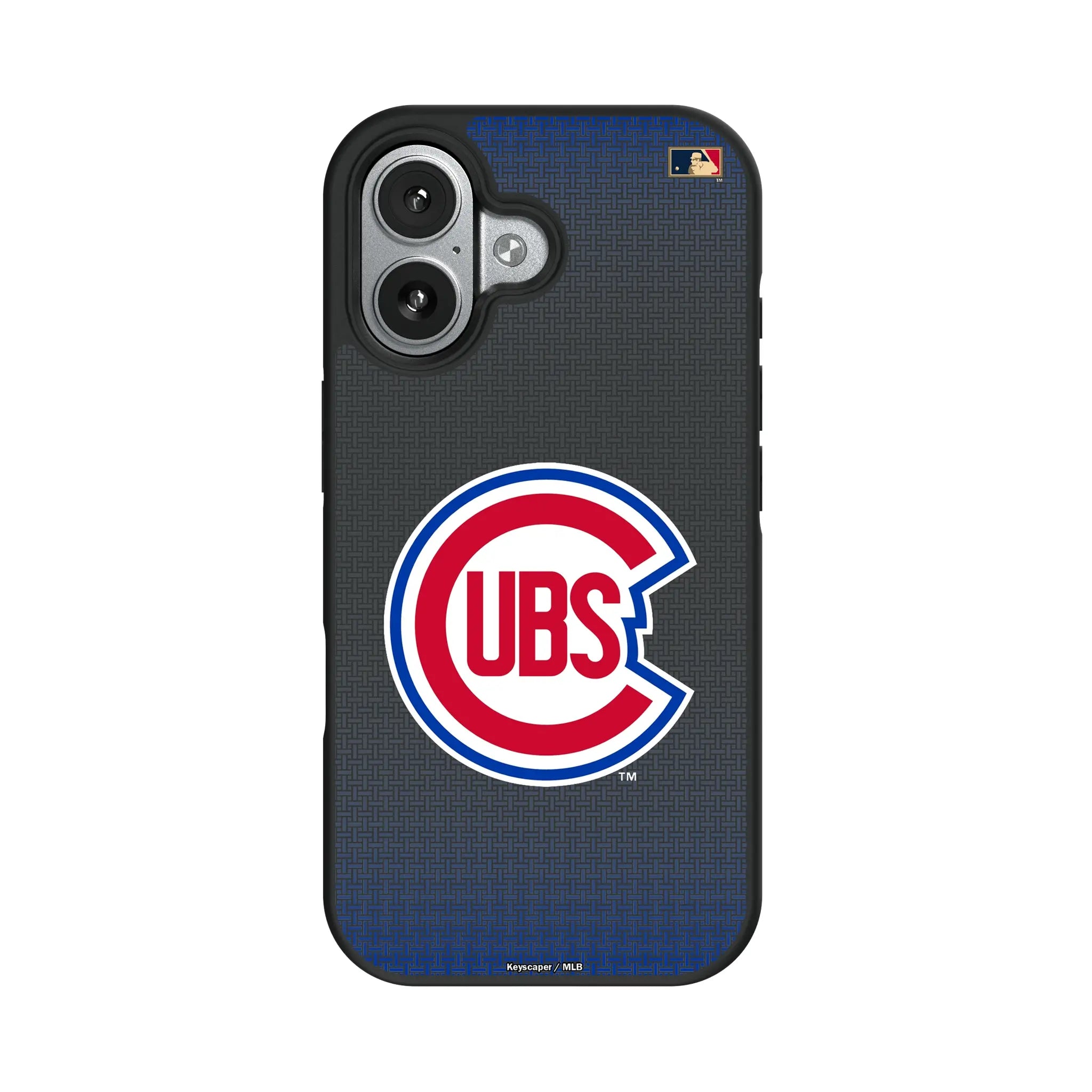 Chicago Cubs 1948-1956 - Cooperstown Collection Linen iPhone Bump Phone Case for Apple iPhone#Device_iPhone 17