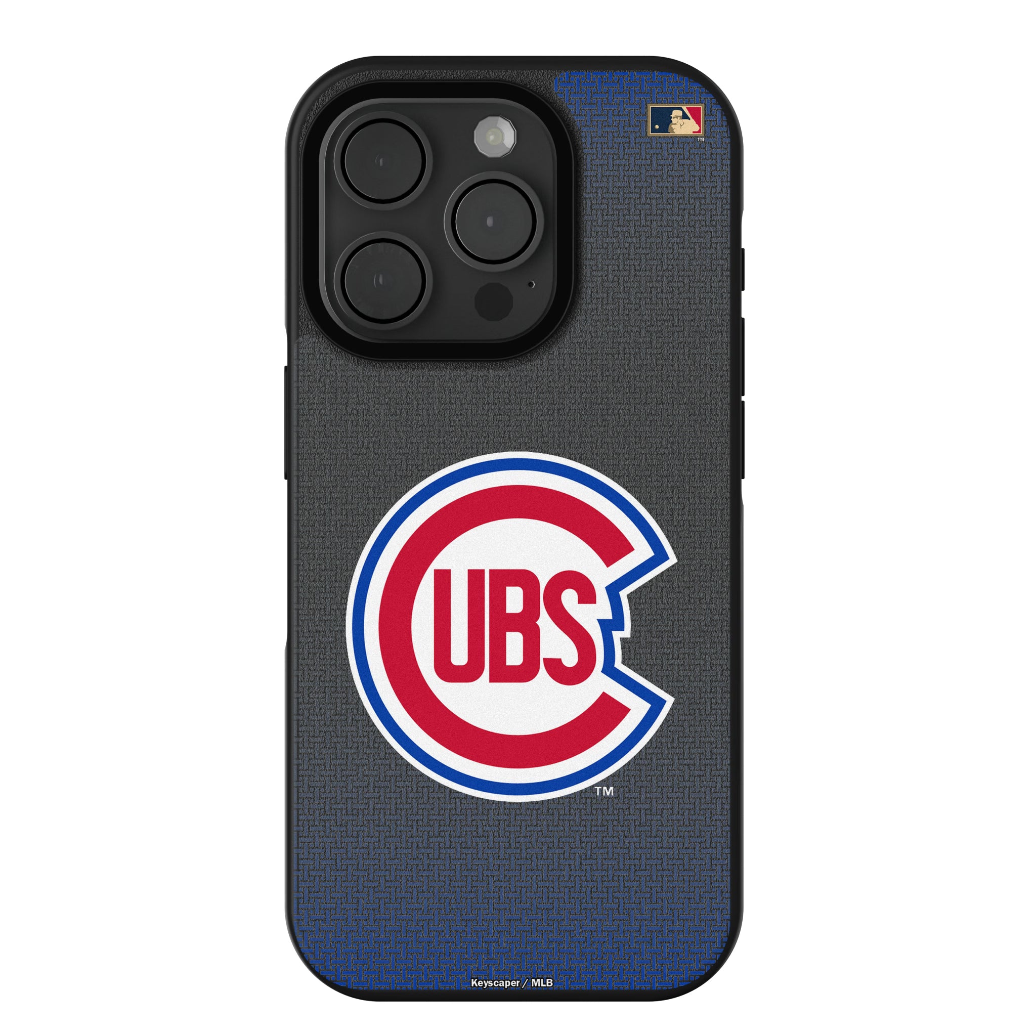 Chicago Cubs 1948-1956 - Cooperstown Collection Linen iPhone Bump Phone Case for Apple iPhone
