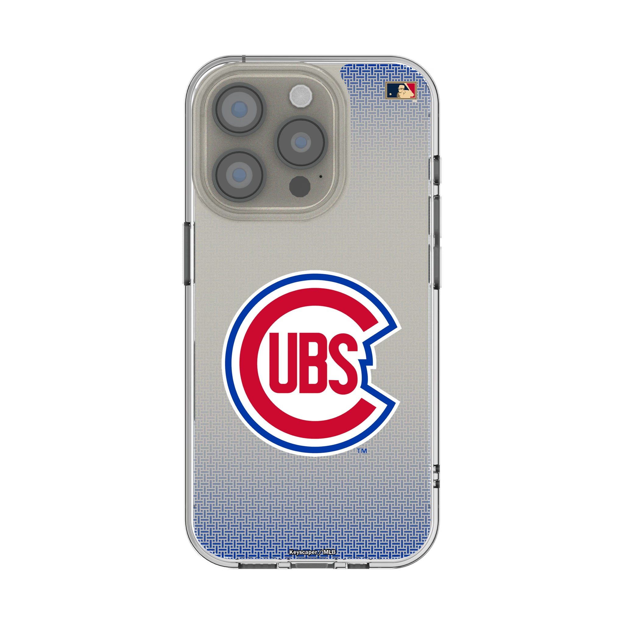 Chicago Cubs 1948-1956 - Cooperstown Collection Linen iPhone Clear Phone Case for Apple iPhone