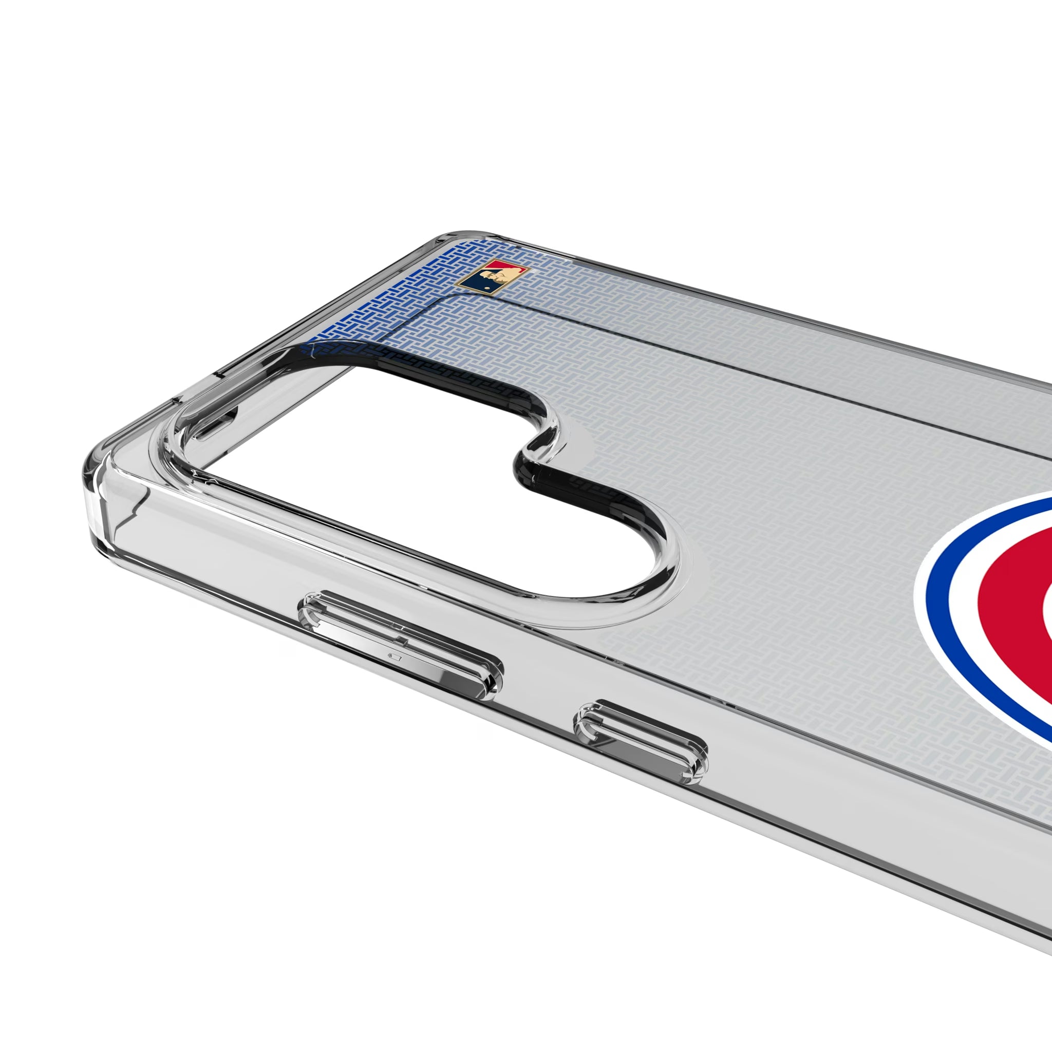 Chicago Cubs 1948-1956 - Cooperstown Collection Linen Galaxy Clear Phone Case for Samsung Galaxy - Detail