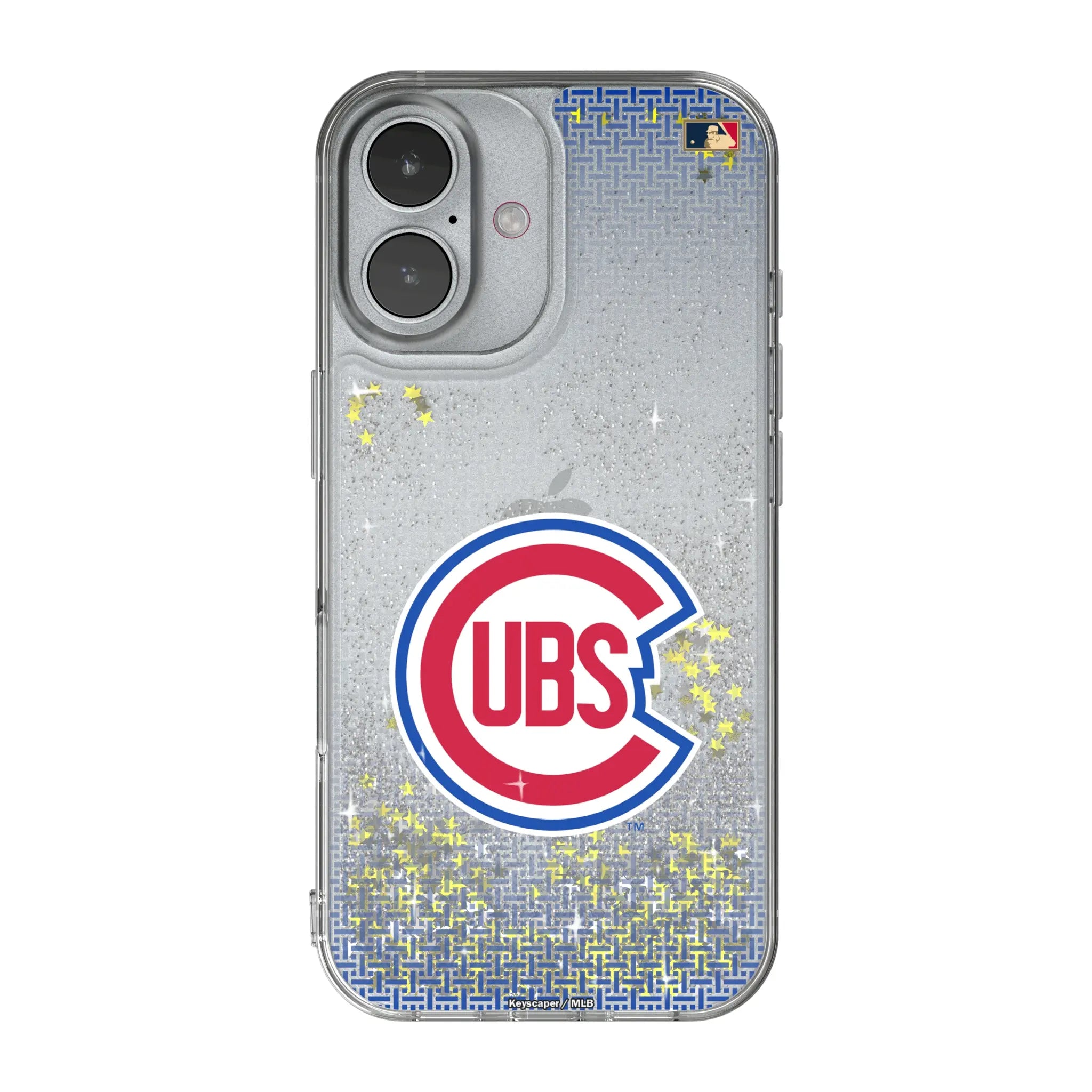 Chicago Cubs 1948-1956 - Cooperstown Collection Linen iPhone Glitter Phone Case for Apple iPhone
