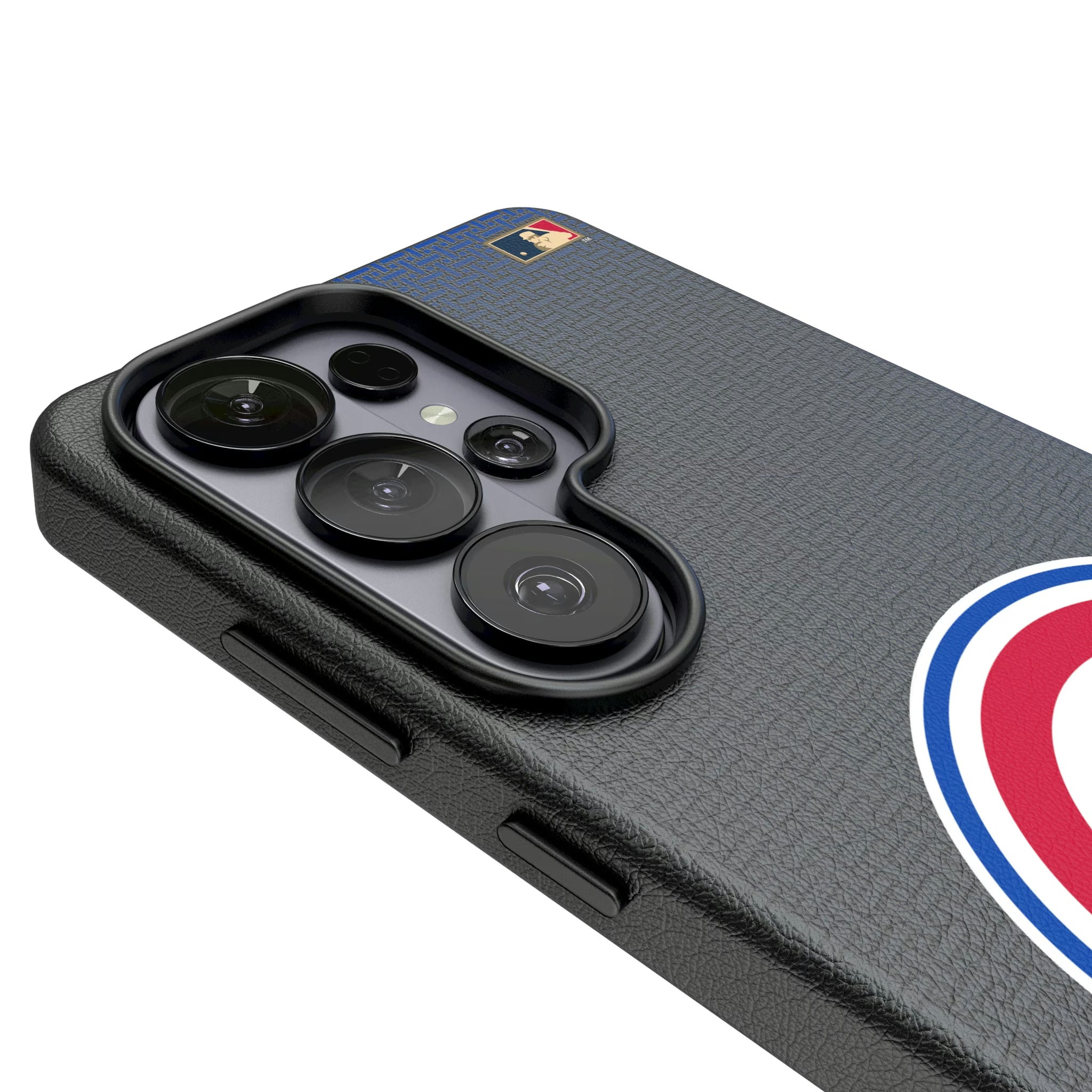 Chicago Cubs 1948-1956 - Cooperstown Collection Linen Galaxy MagSafe Compatible Phone Case for Samsung Galaxy - Detail