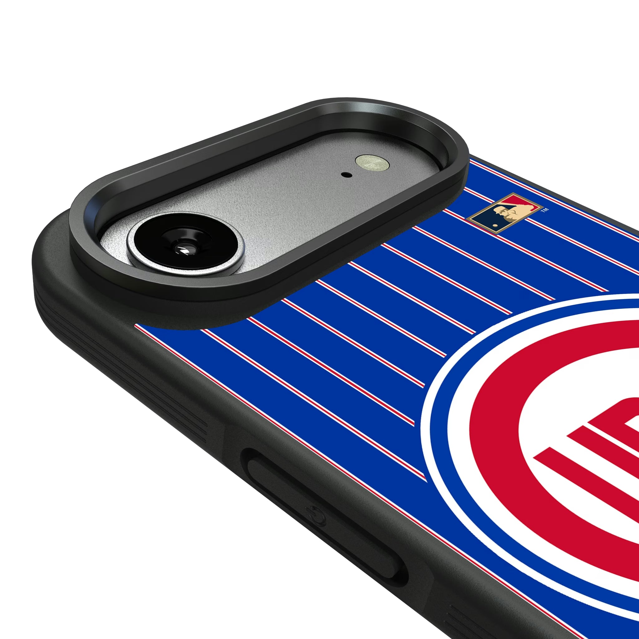 Chicago Cubs 1948-1956 - Cooperstown Collection Pinstripe iPhone Bump Phone Case for Apple iPhone - Detail#Device_iPhone Air