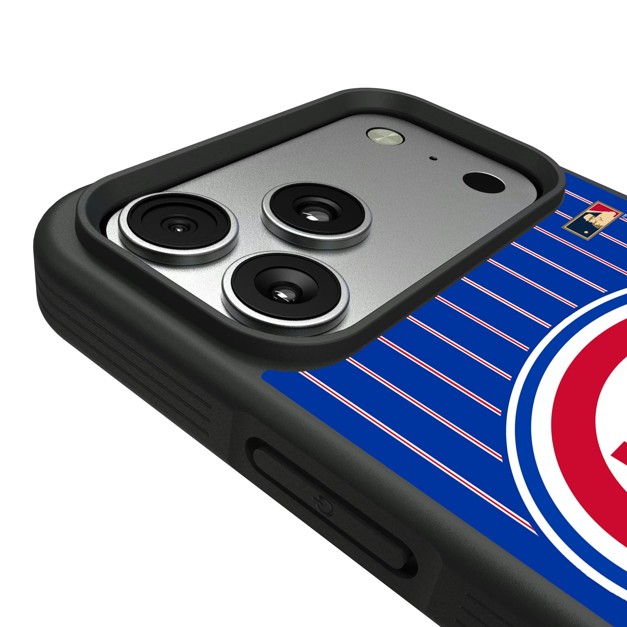 Chicago Cubs 1948-1956 - Cooperstown Collection Pinstripe iPhone Bump Phone Case for Apple iPhone - Detail#Device_iPhone 17 Pro Max