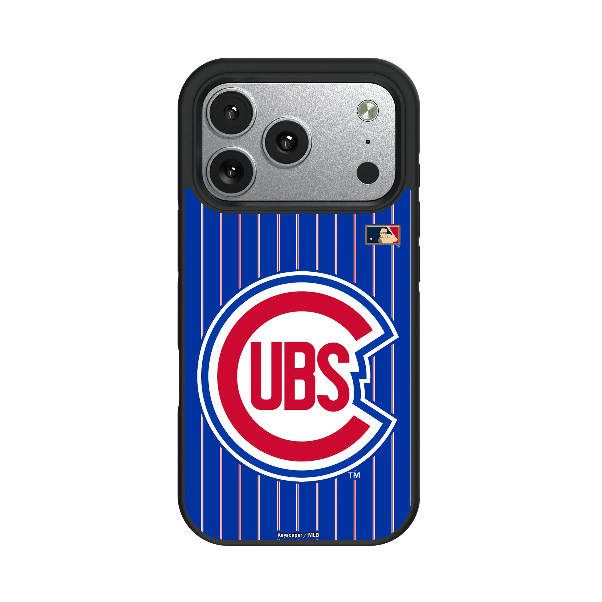 Chicago Cubs 1948-1956 - Cooperstown Collection Pinstripe iPhone Bump Phone Case for Apple iPhone#Device_iPhone 17 Pro