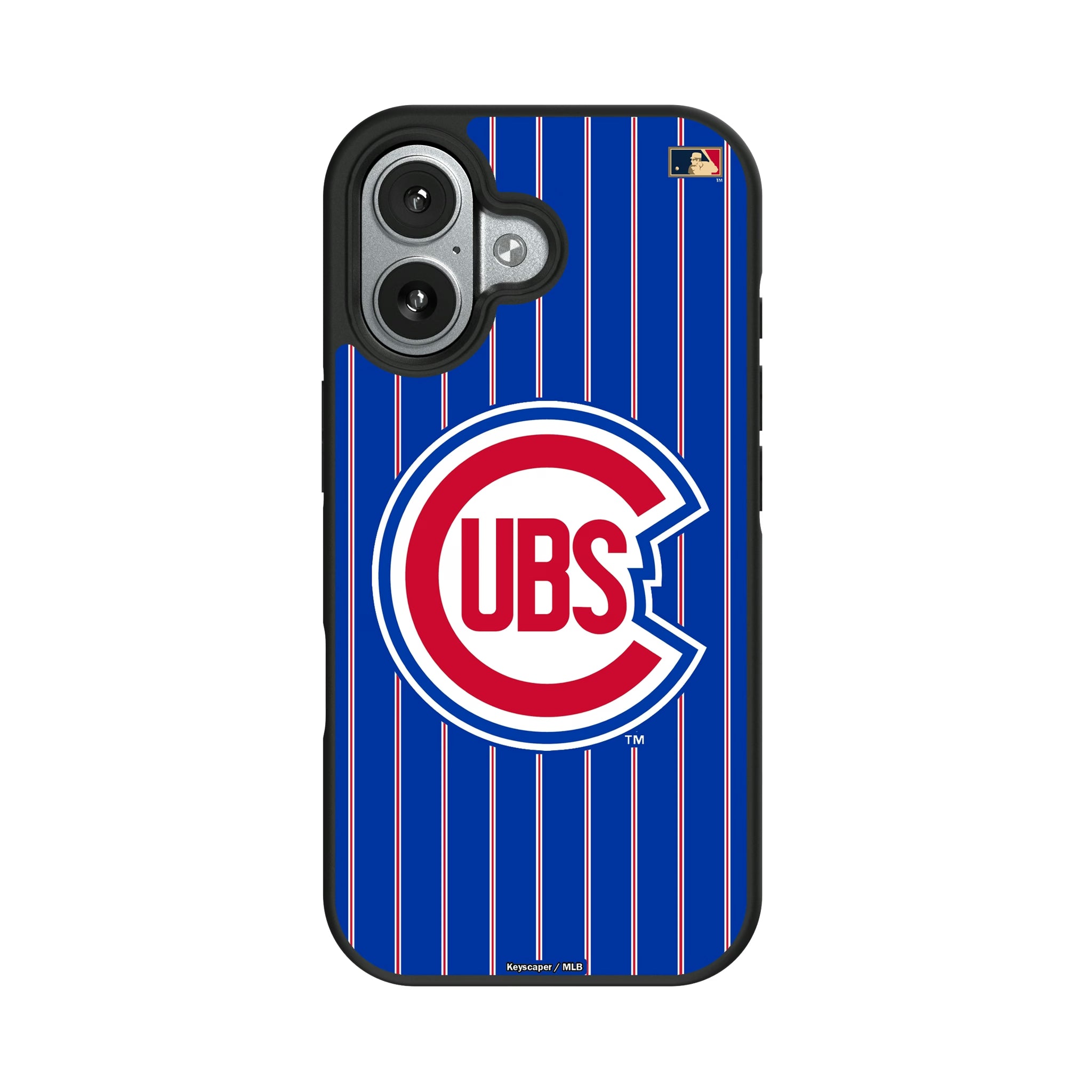 Chicago Cubs 1948-1956 - Cooperstown Collection Pinstripe iPhone Bump Phone Case for Apple iPhone#Device_iPhone 17