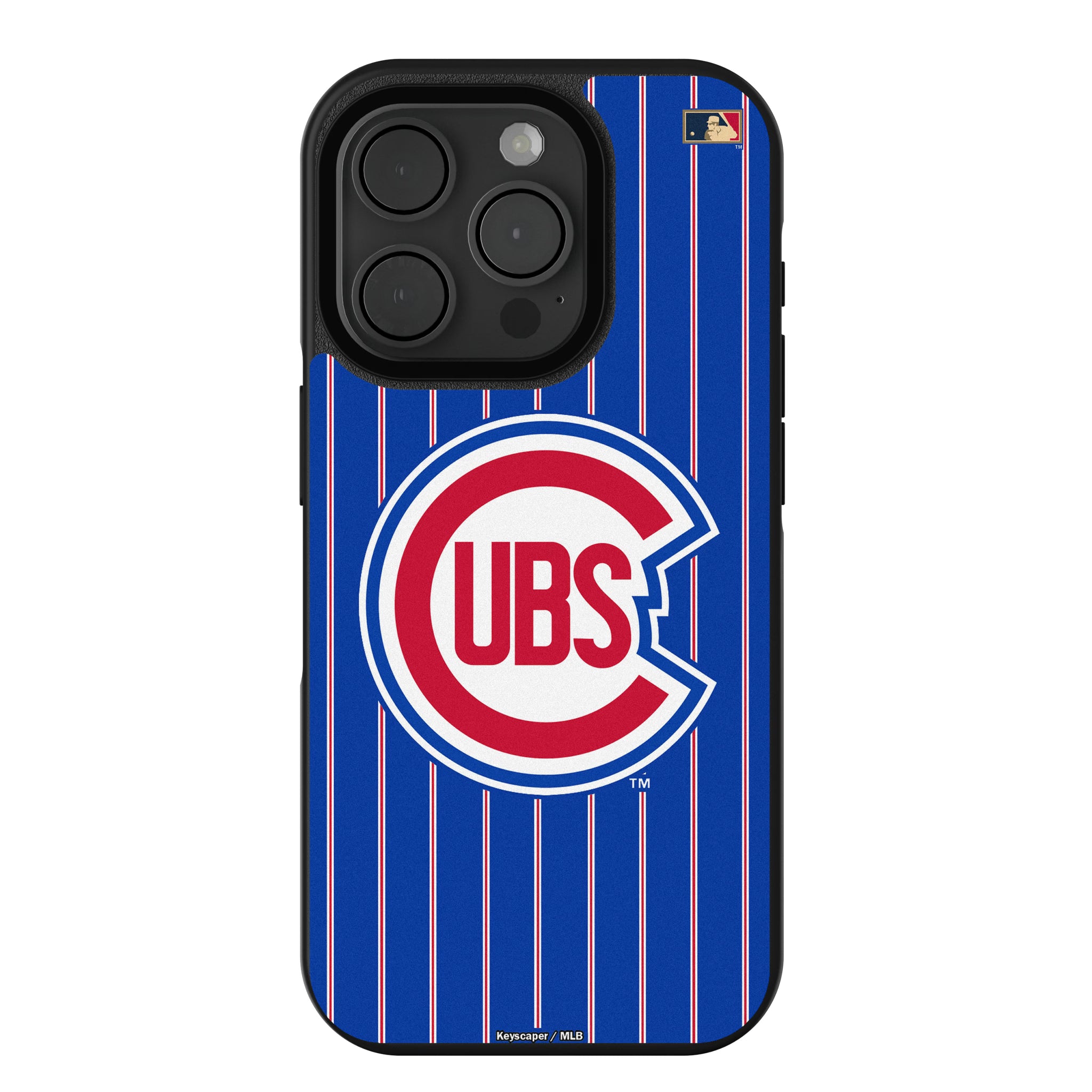 Chicago Cubs 1948-1956 - Cooperstown Collection Pinstripe iPhone Bump Phone Case for Apple iPhone