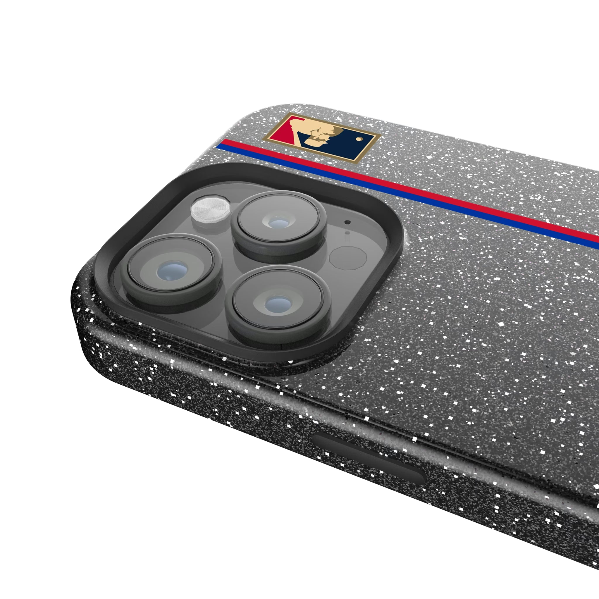 Chicago Cubs 1948-1956 - Cooperstown Collection Sidebar iPhone Bling Phone Case for Apple iPhone - Detail
