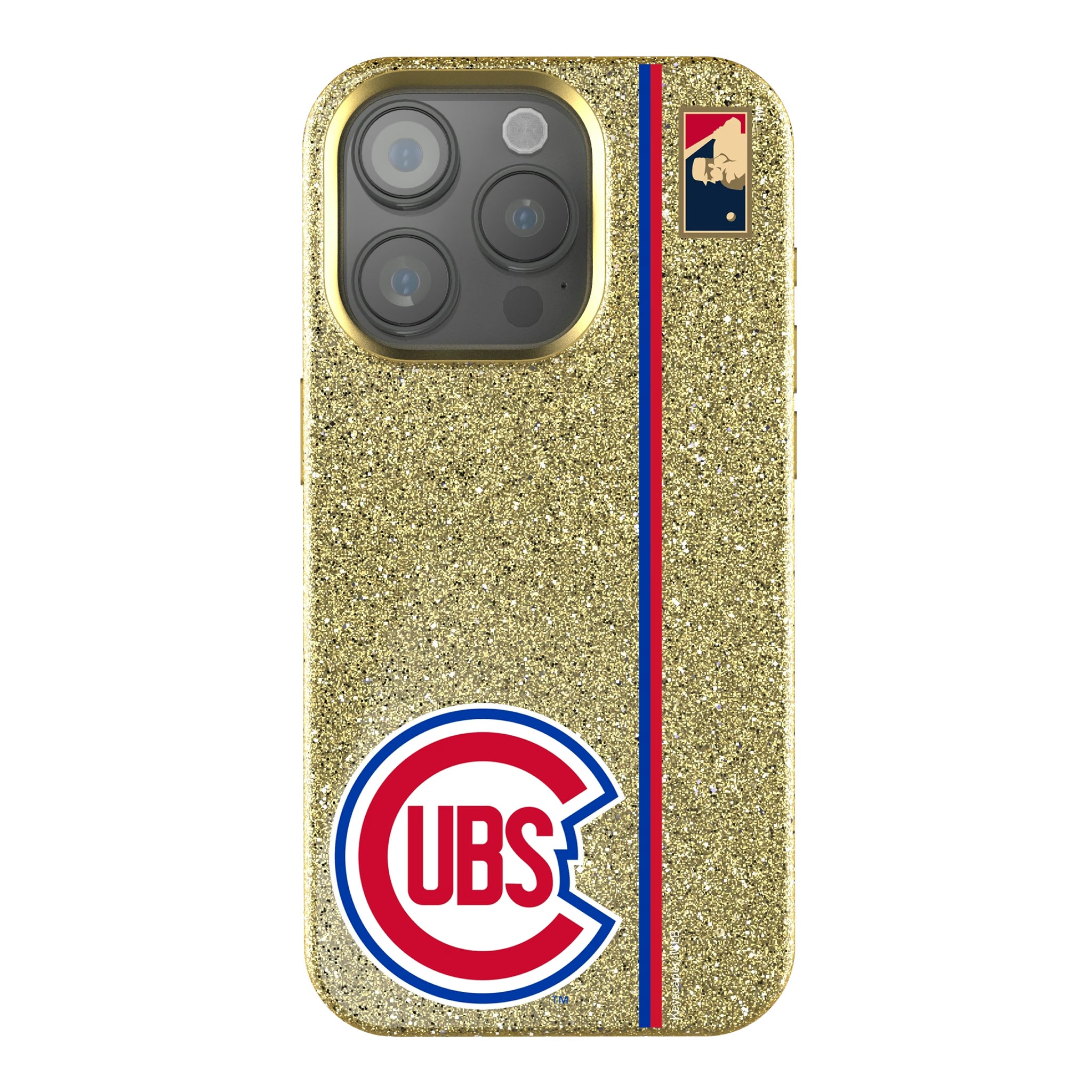 Chicago Cubs 1948-1956 - Cooperstown Collection Sidebar iPhone Bling Phone Case for Apple iPhone