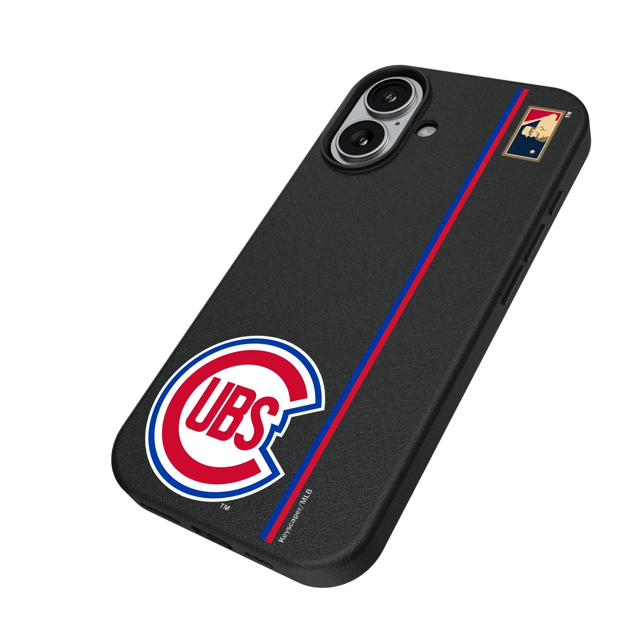 Chicago Cubs 1948-1956 - Cooperstown Collection Sidebar iPhone MagSafe Compatible Phone Case for Apple iPhone - Isometric View#Device_iPhone 17