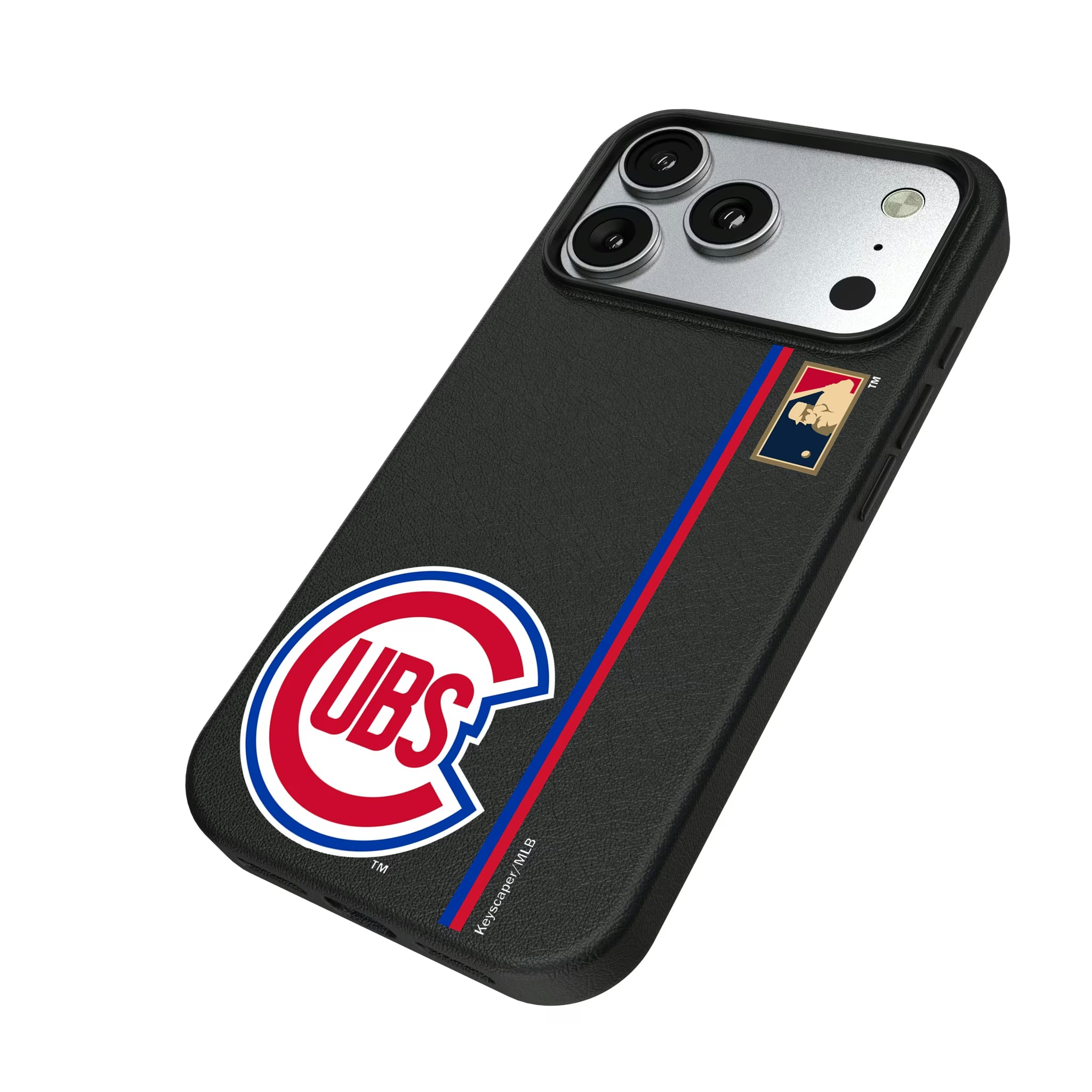 Chicago Cubs 1948-1956 - Cooperstown Collection Sidebar iPhone MagSafe Compatible Phone Case for Apple iPhone - Isometric View#Device_iPhone 17 Pro