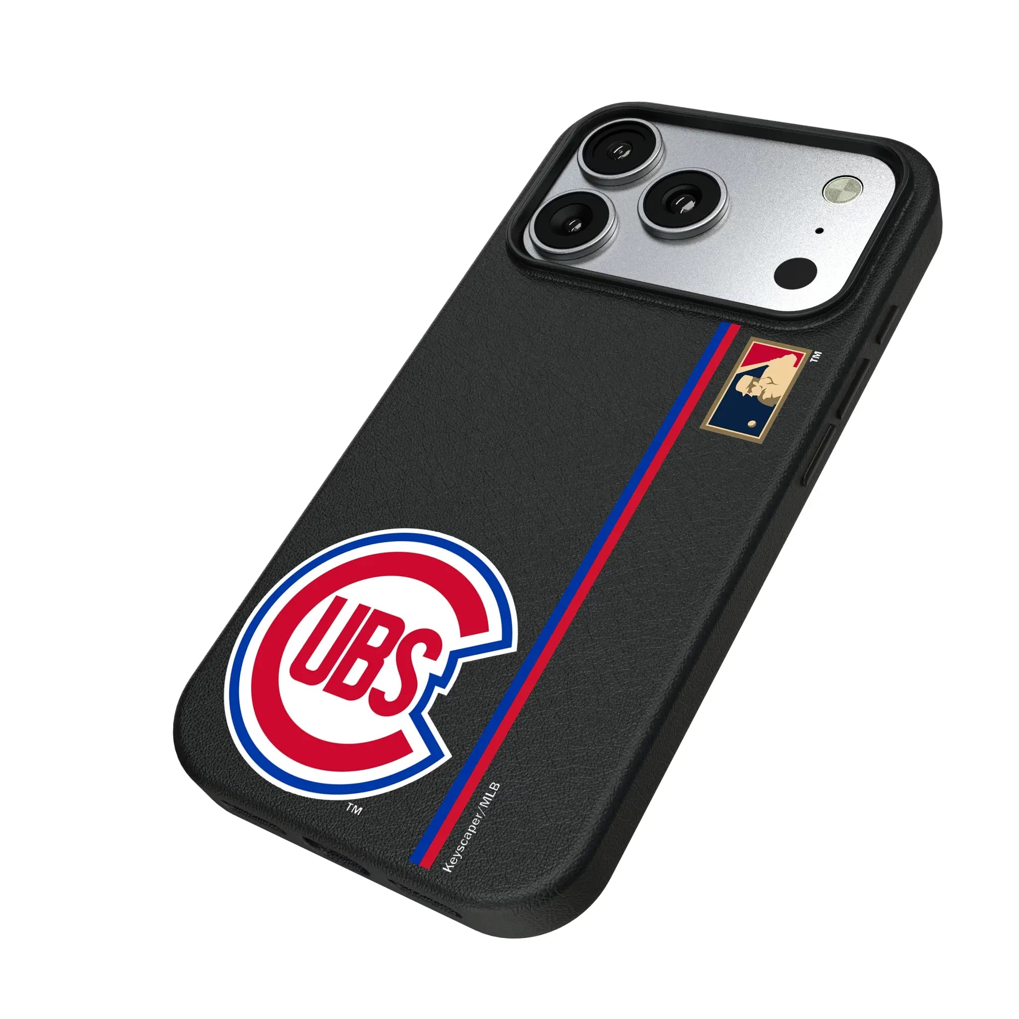 Chicago Cubs 1948-1956 - Cooperstown Collection Sidebar iPhone MagSafe Compatible Phone Case for Apple iPhone - Isometric View#Device_iPhone 17 Pro