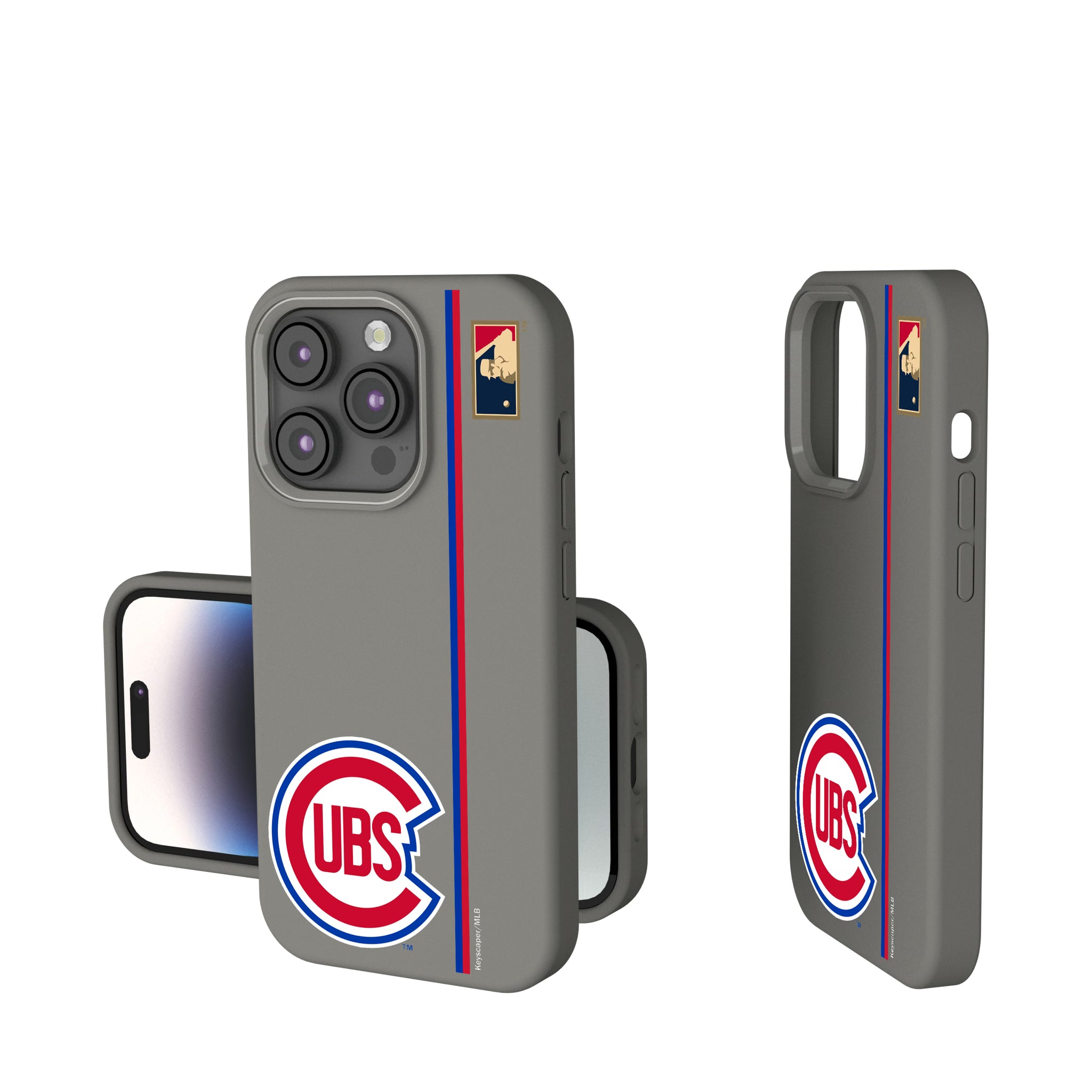 Chicago Cubs 1948-1956 - Cooperstown Collection Sidebar iPhone Soft Touch Phone Case for Apple iPhone