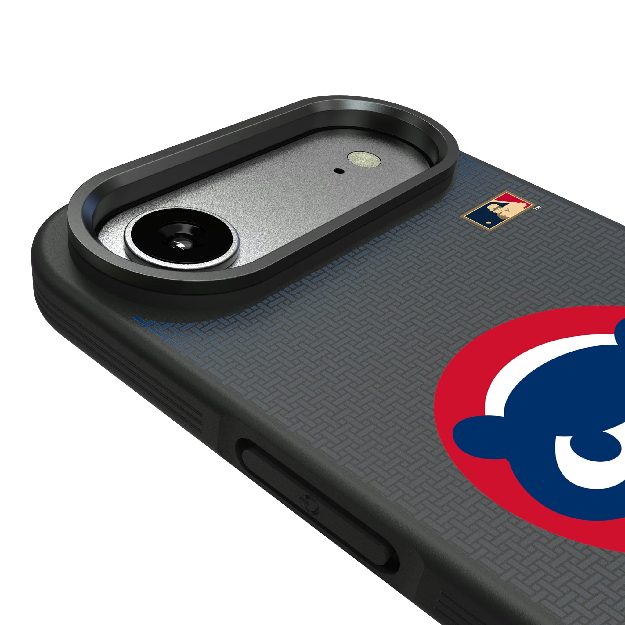 Chicago Cubs Home 1979-1993 - Cooperstown Collection Linen iPhone Bump Phone Case for Apple iPhone - Detail#Device_iPhone Air