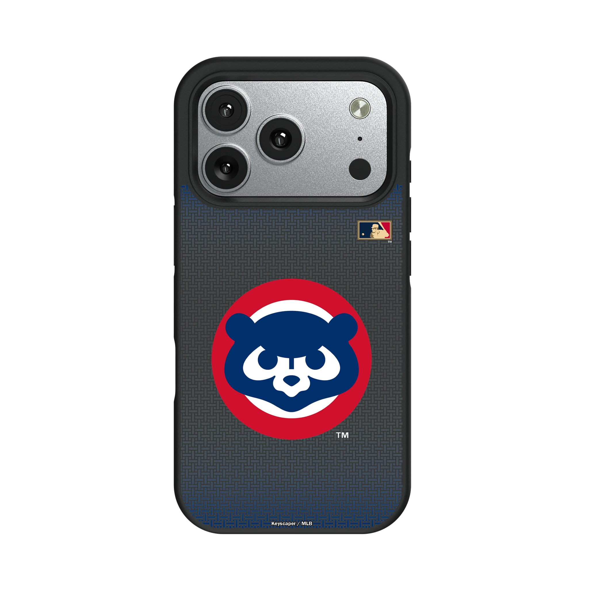 Chicago Cubs Home 1979-1993 - Cooperstown Collection Linen iPhone Bump Phone Case for Apple iPhone#Device_iPhone 17 Pro