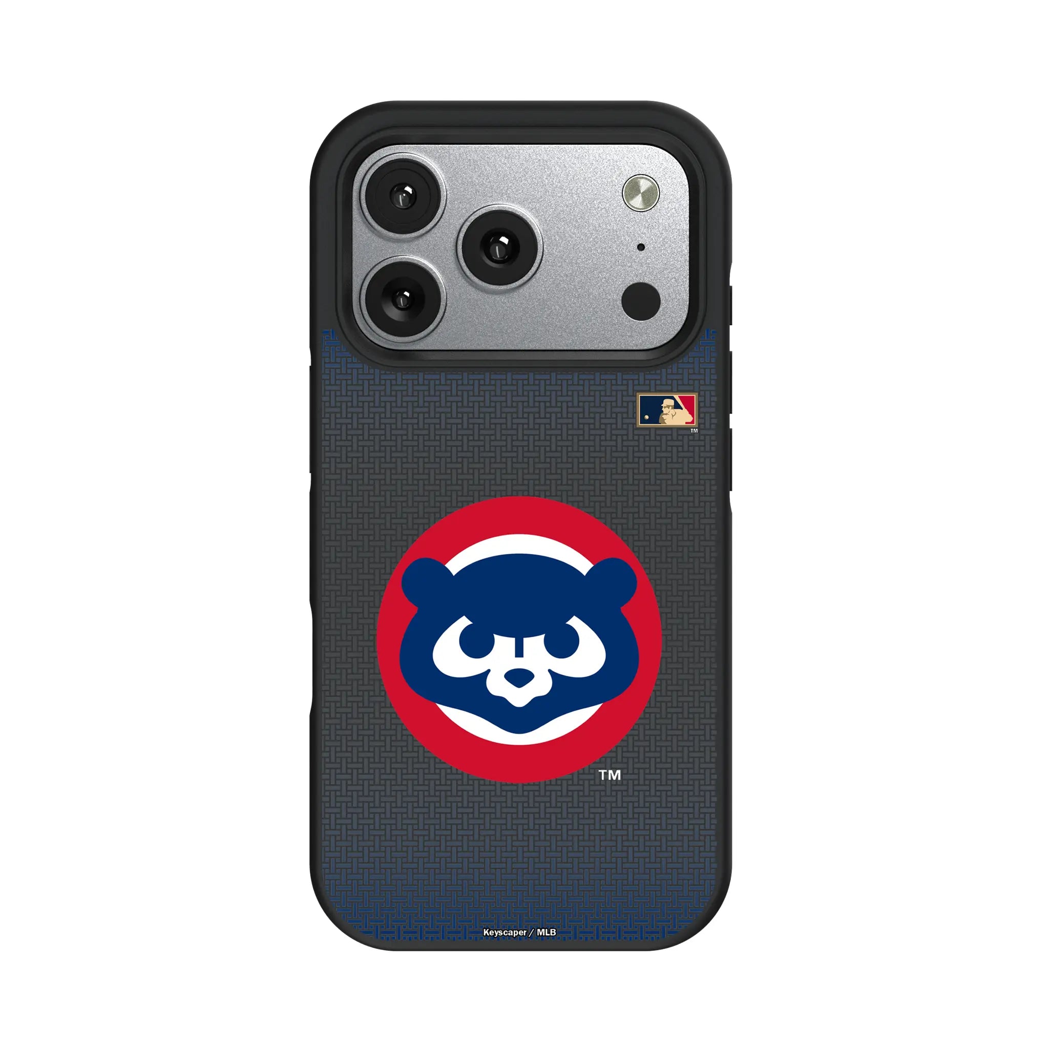 Chicago Cubs Home 1979-1993 - Cooperstown Collection Linen iPhone Bump Phone Case for Apple iPhone#Device_iPhone 17 Pro