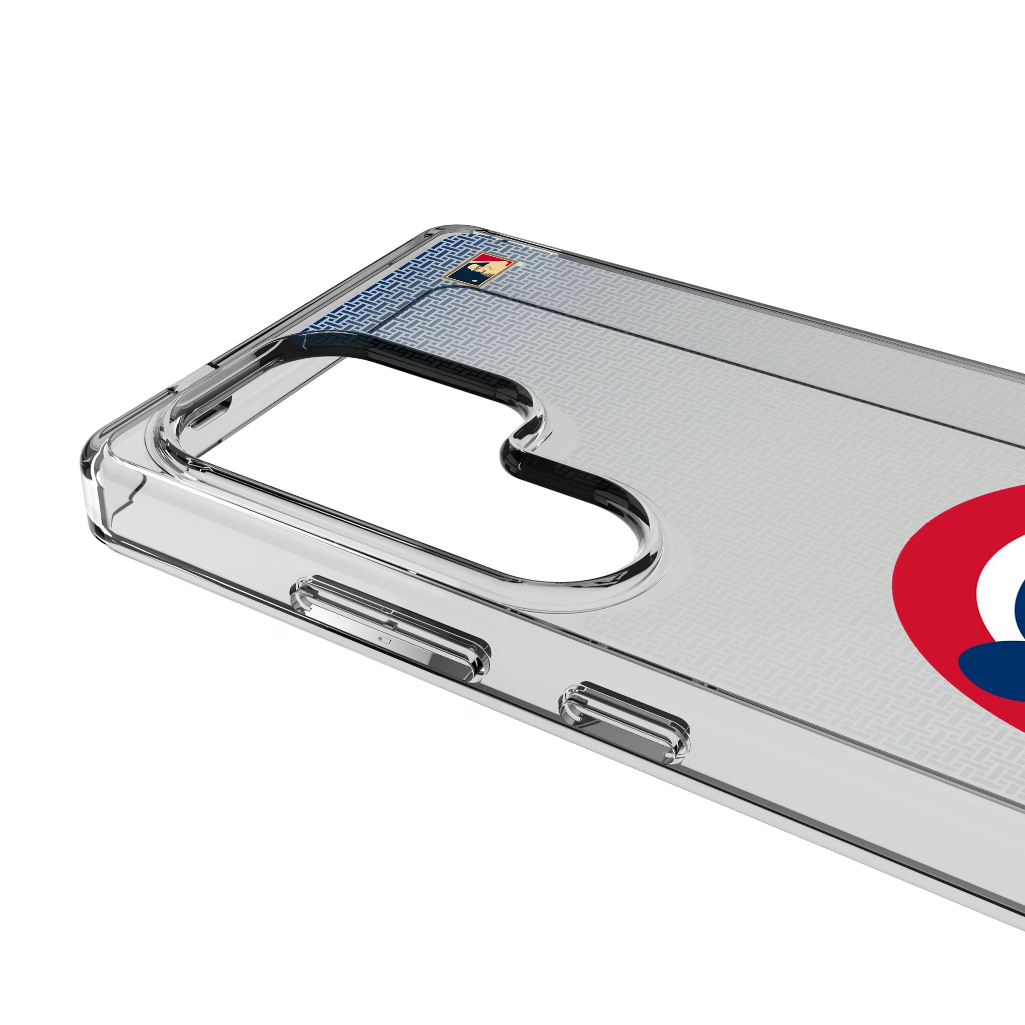 Chicago Cubs Home 1979-1993 - Cooperstown Collection Linen Galaxy Clear Phone Case for Samsung Galaxy - Detail