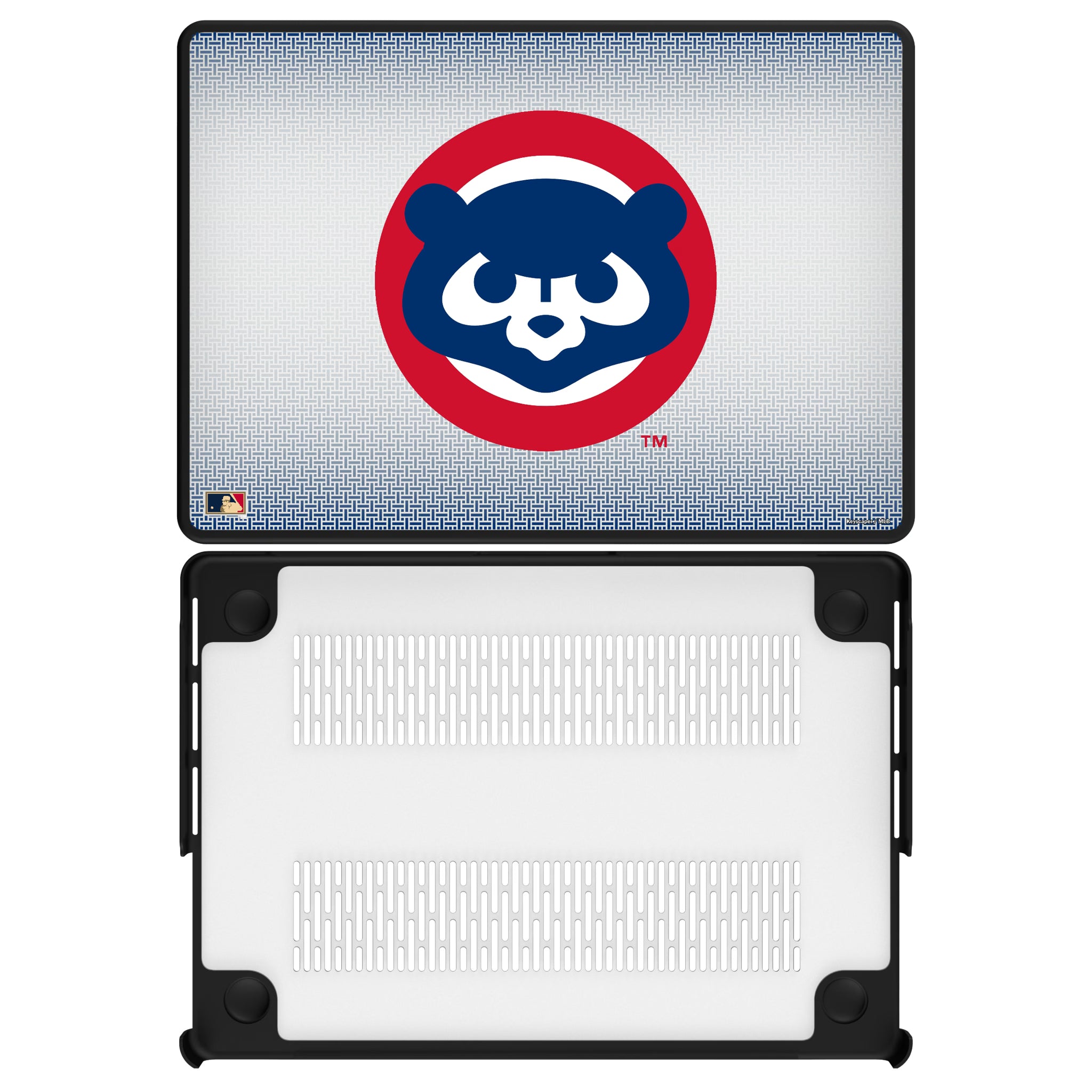 Chicago Cubs Home 1979-1993 - Cooperstown Collection Linen MacBook Laptop Case for Apple MacBook#Device_MacBook Pro (14-inch, 2021) / MacBook Pro (14-inch, 2023) / MacBook Pro (14-inch, 2024)