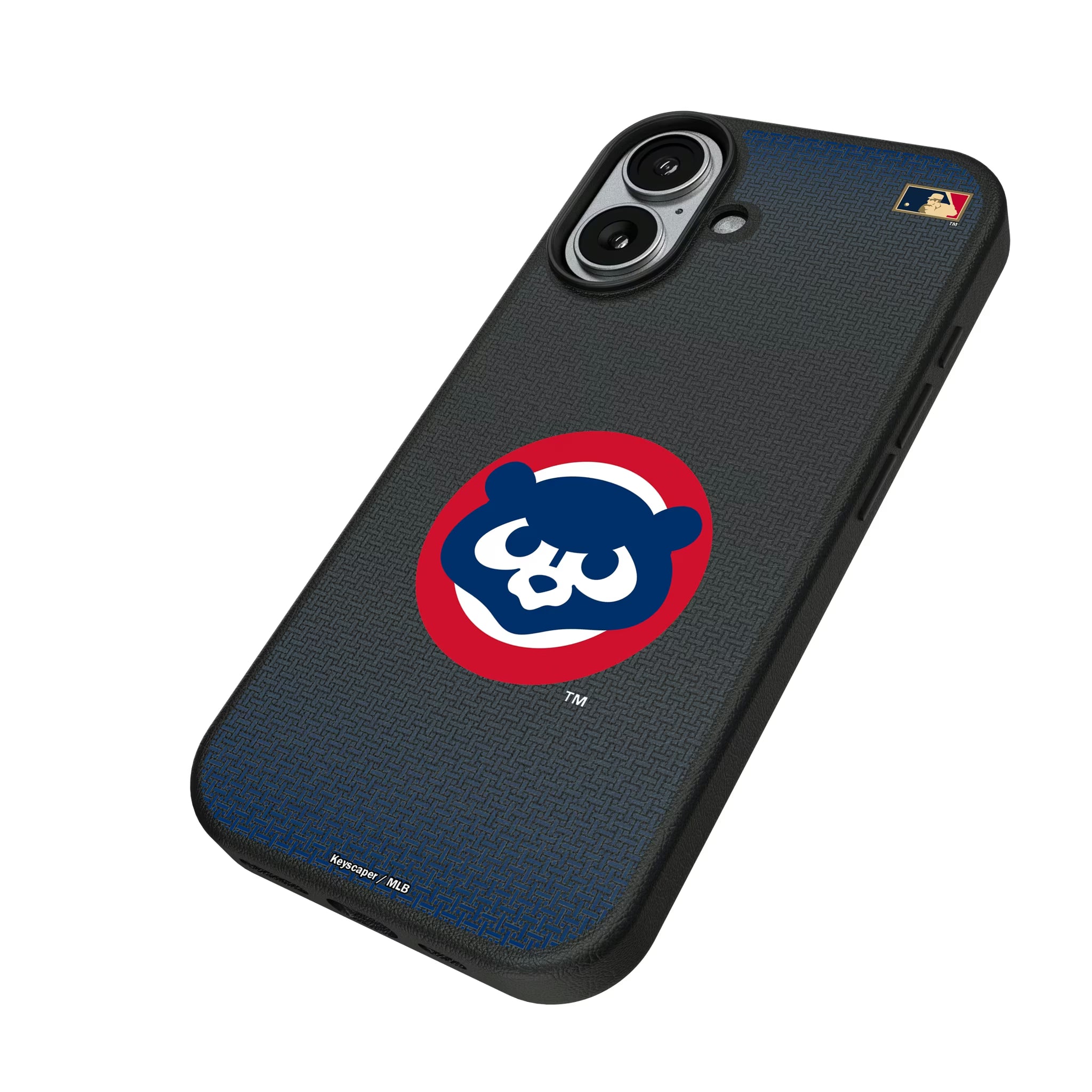 Chicago Cubs Home 1979-1993 - Cooperstown Collection Linen iPhone MagSafe Compatible Phone Case for Apple iPhone - Isometric View#Device_iPhone 17
