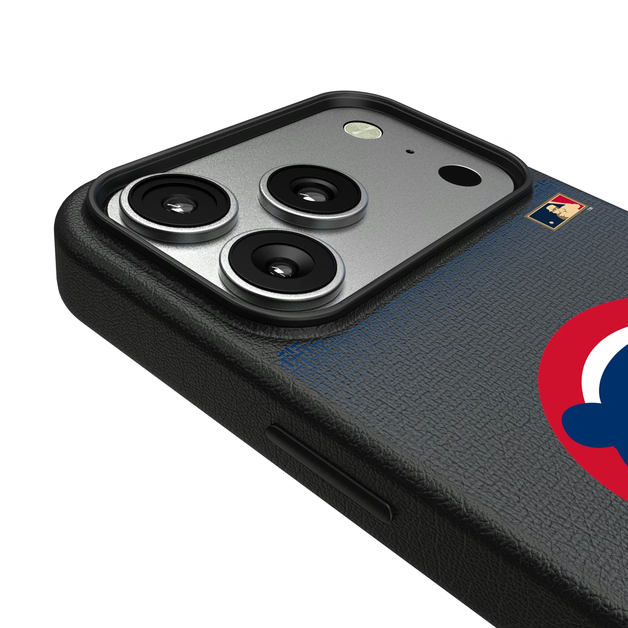 Chicago Cubs Home 1979-1993 - Cooperstown Collection Linen iPhone MagSafe Compatible Phone Case for Apple iPhone - Detail#Device_iPhone 17 Pro