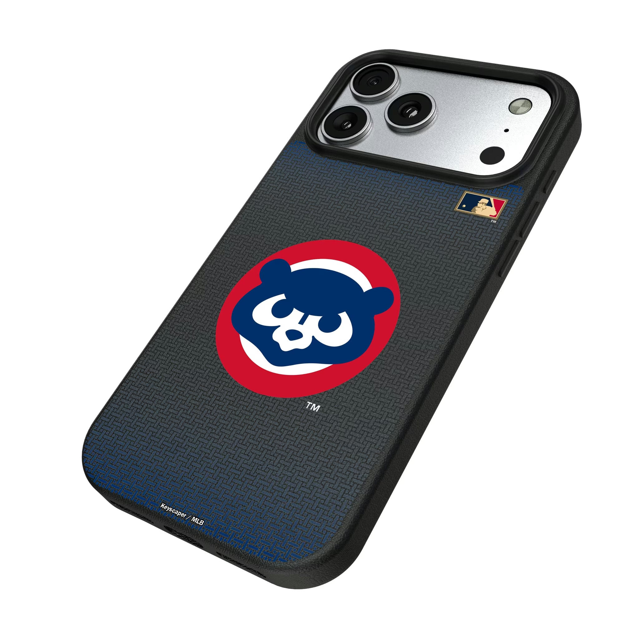 Chicago Cubs Home 1979-1993 - Cooperstown Collection Linen iPhone MagSafe Compatible Phone Case for Apple iPhone - Isometric View#Device_iPhone 17 Pro Max