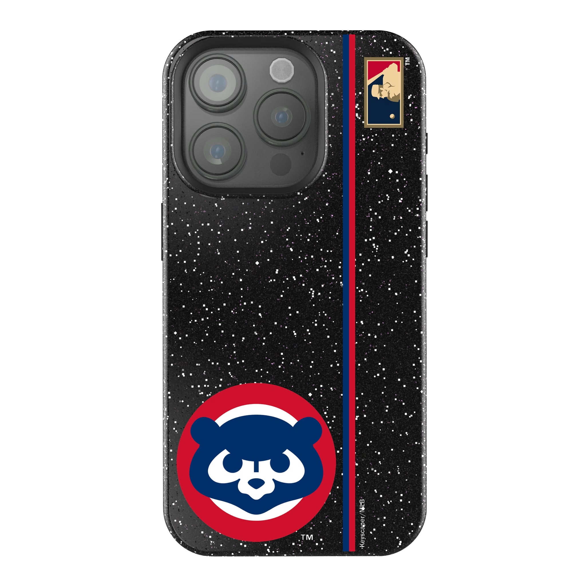 Chicago Cubs Home 1979-1993 - Cooperstown Collection Sidebar iPhone Bling Phone Case for Apple iPhone