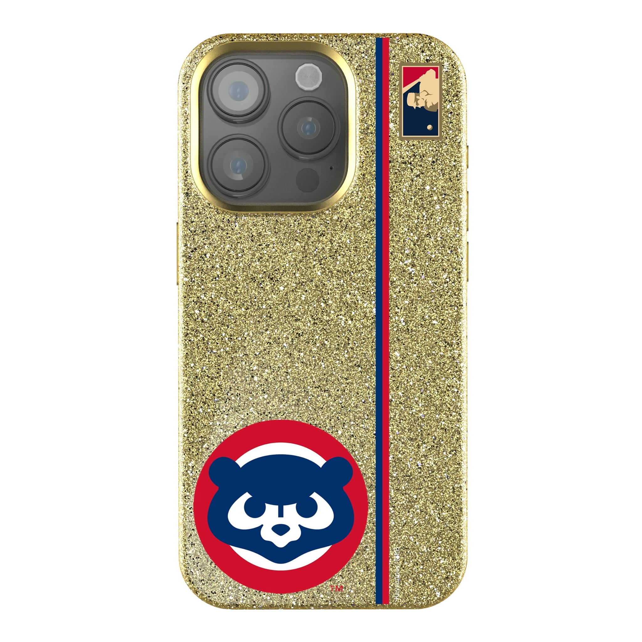 Chicago Cubs Home 1979-1993 - Cooperstown Collection Sidebar iPhone Bling Phone Case for Apple iPhone