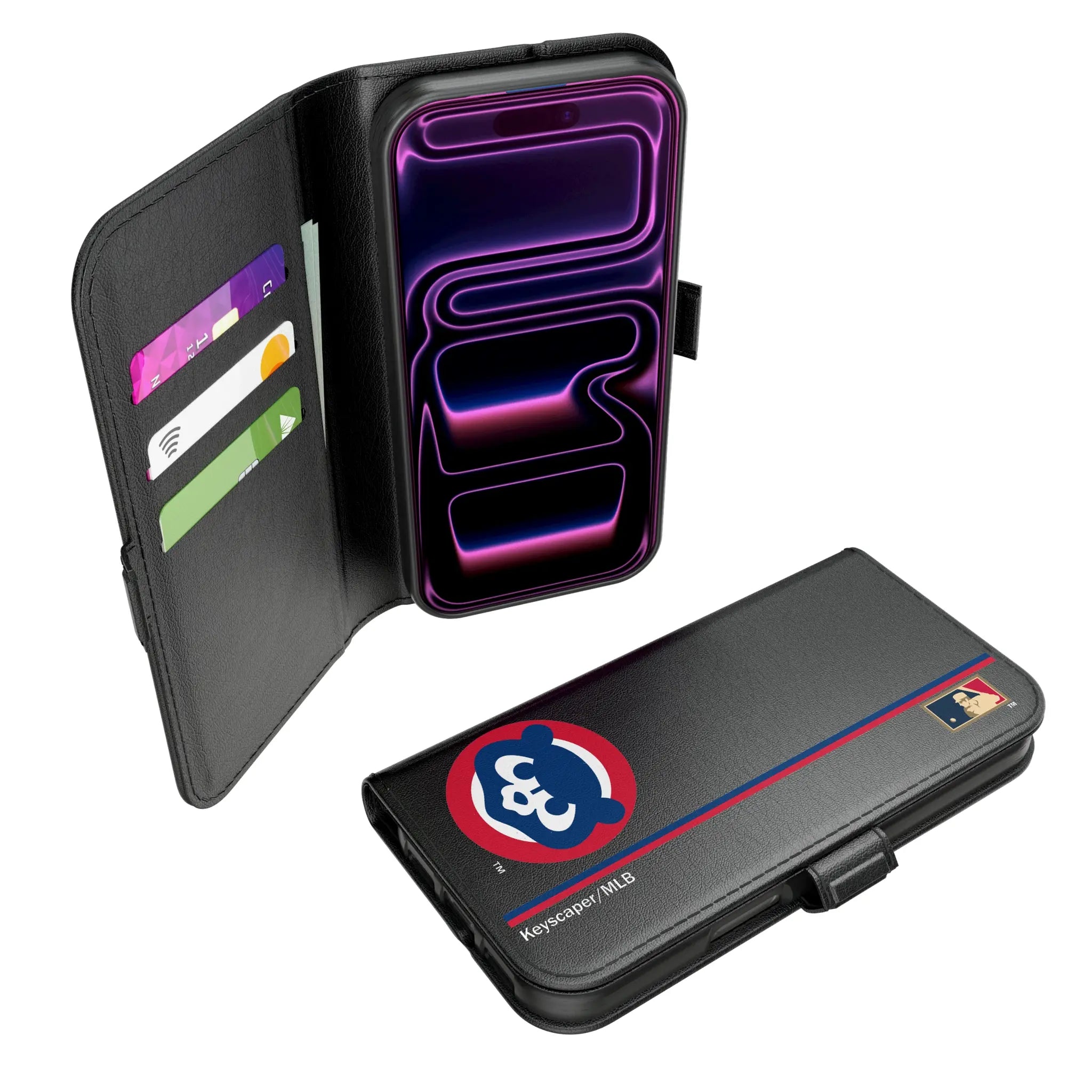 Chicago Cubs Home 1979-1993 - Cooperstown Collection Sidebar iPhone Folio Phone Case for Apple iPhone#Device_iPhone 17 Pro