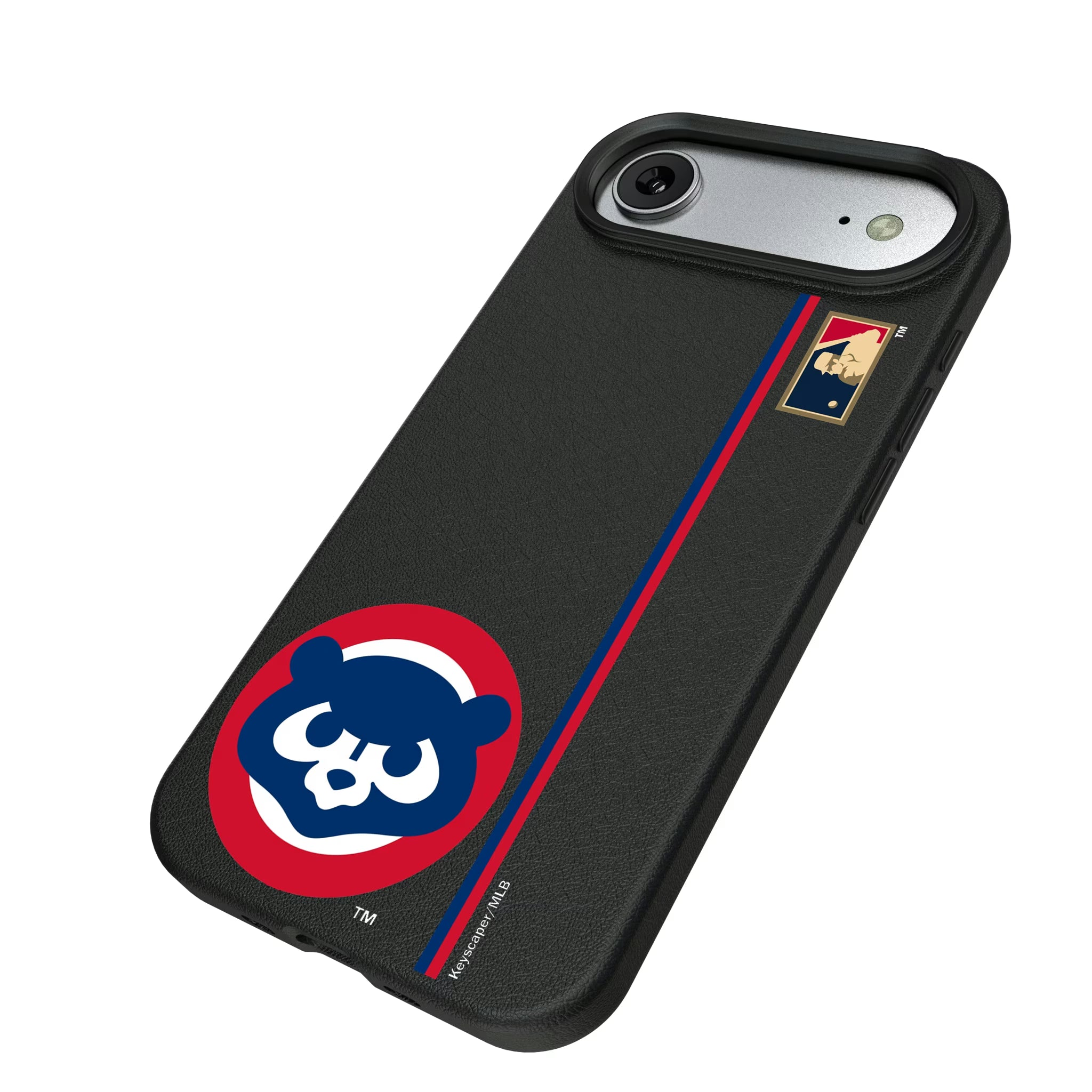 Chicago Cubs Home 1979-1993 - Cooperstown Collection Sidebar iPhone MagSafe Compatible Phone Case for Apple iPhone - Isometric View#Device_iPhone Air