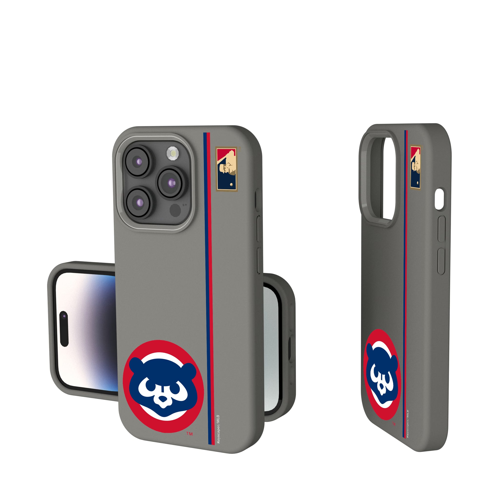 Chicago Cubs Home 1979-1993 - Cooperstown Collection Sidebar iPhone Soft Touch Phone Case for Apple iPhone