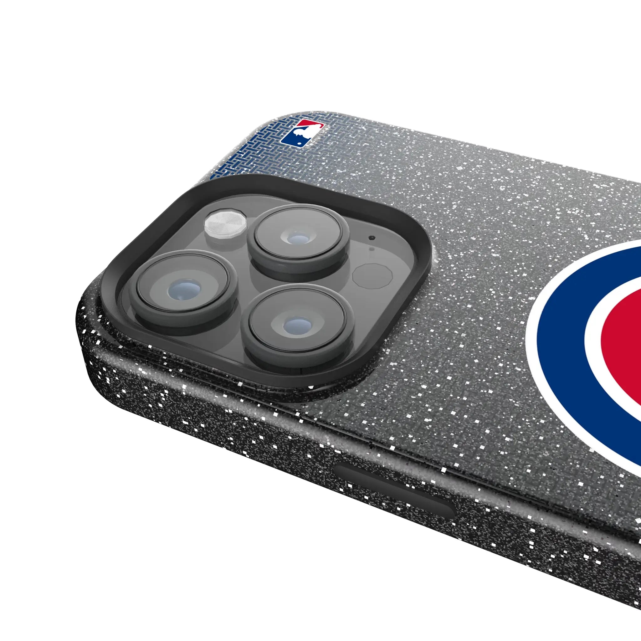 Chicago Cubs Linen iPhone Bling Phone Case for Apple iPhone - Detail