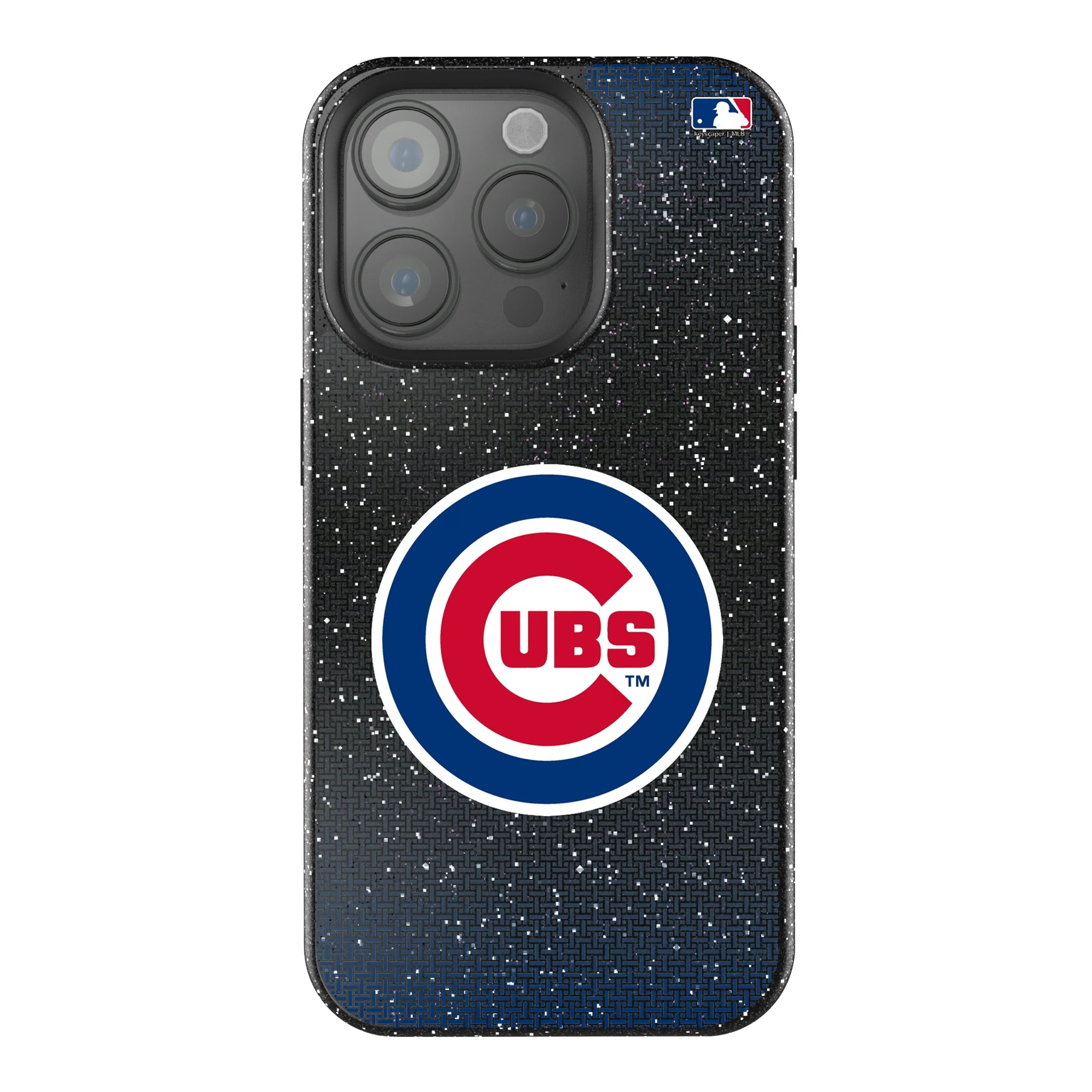 Chicago Cubs Linen iPhone Bling Phone Case for Apple iPhone