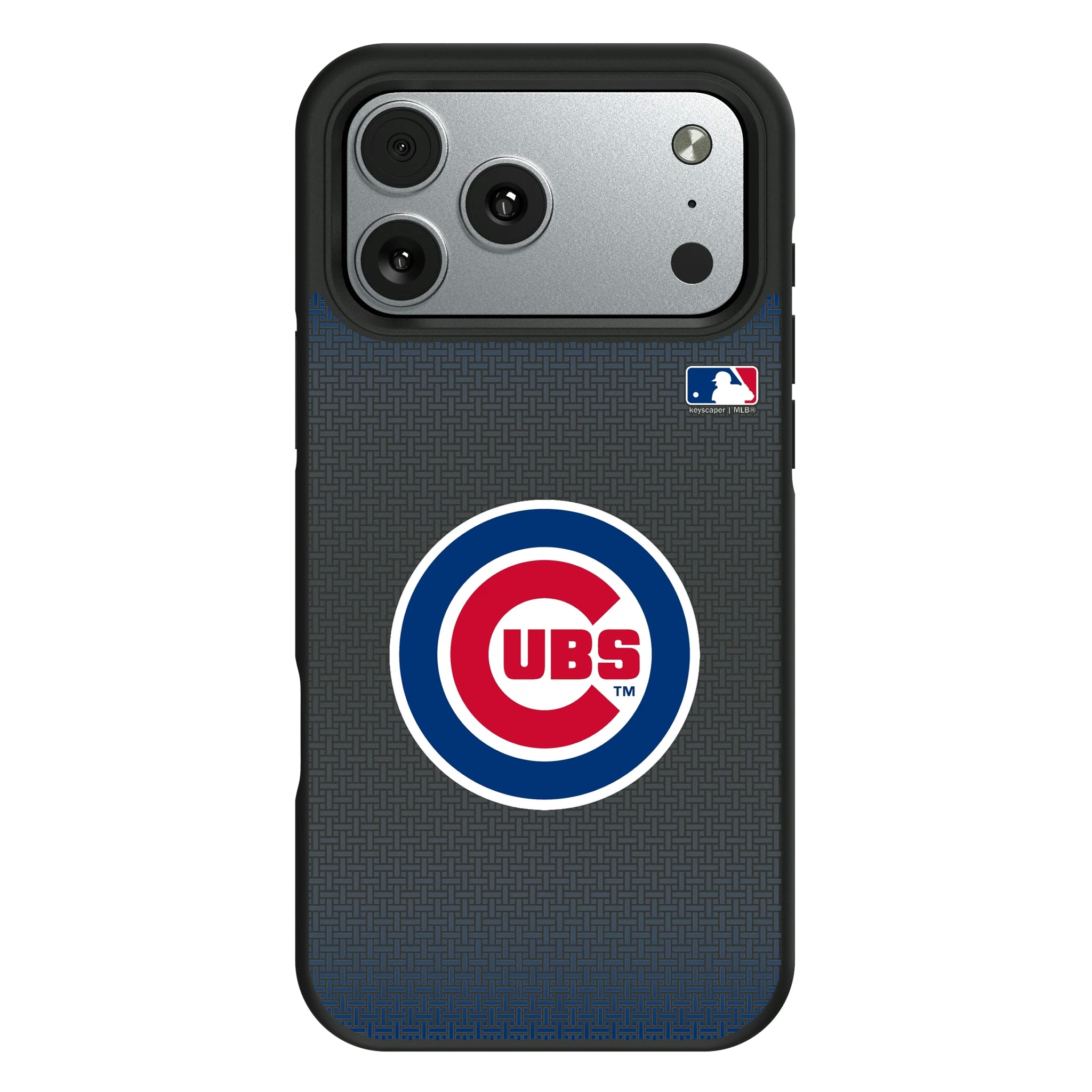 Chicago Cubs Linen iPhone Bump Phone Case for Apple iPhone#Device_iPhone 17 Pro Max