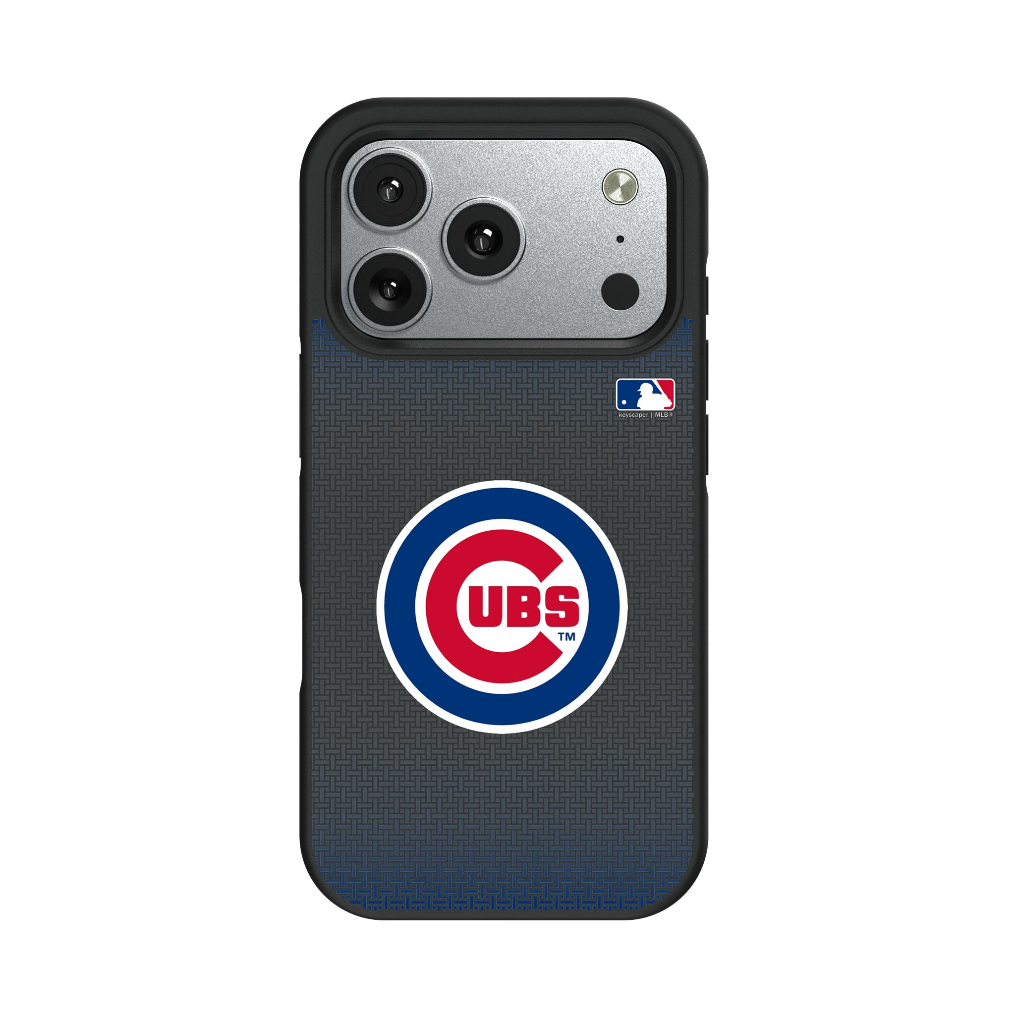 Chicago Cubs Linen iPhone Bump Phone Case for Apple iPhone#Device_iPhone 17 Pro
