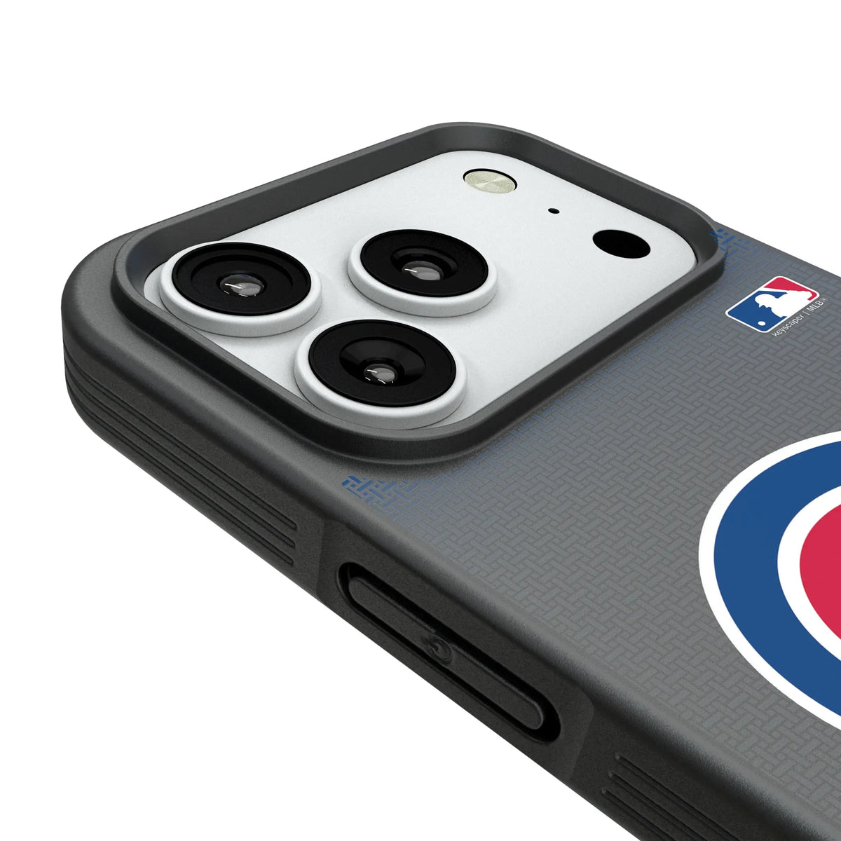 Chicago Cubs Linen iPhone Bump Phone Case for Apple iPhone - Detail#Device_iPhone 18 Pro