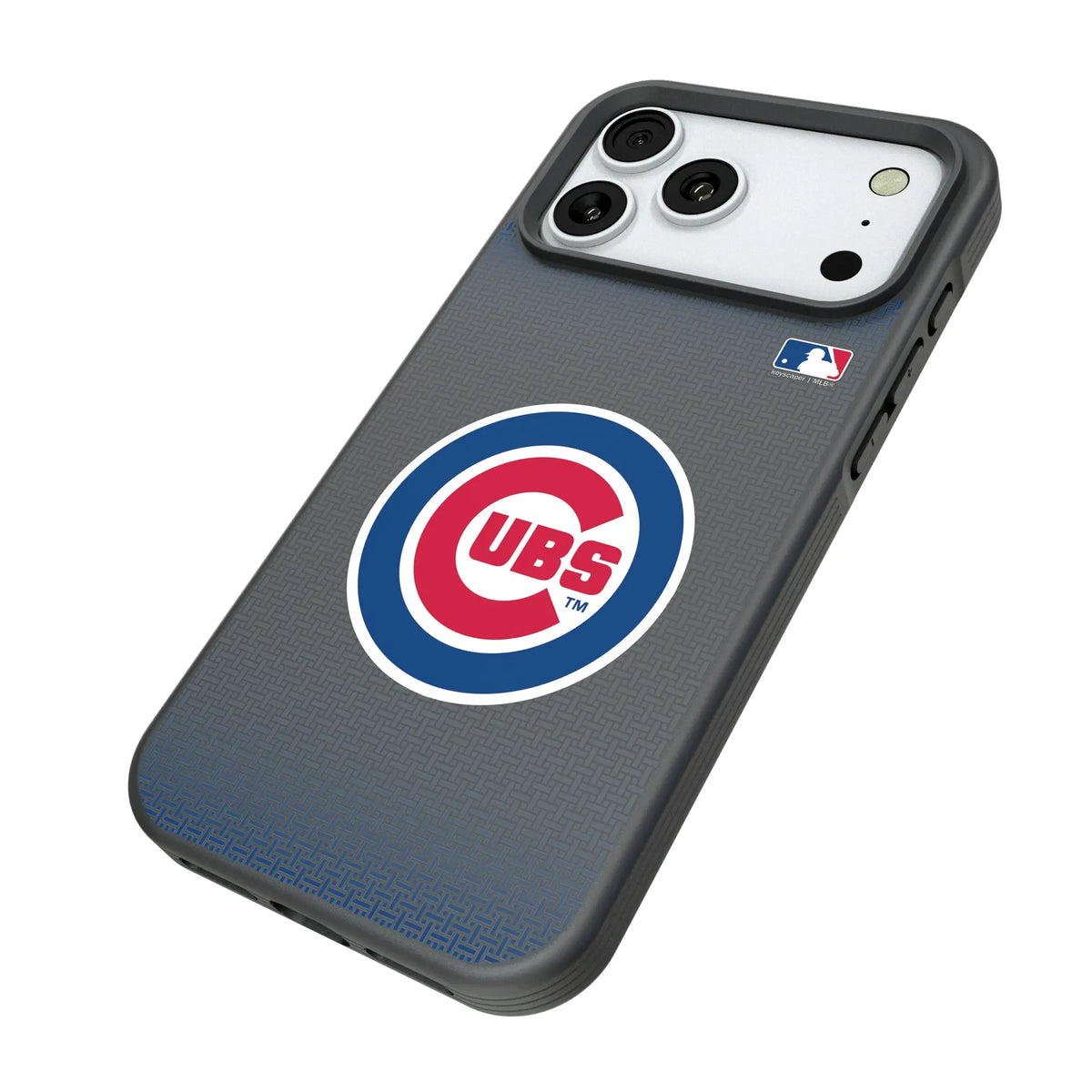 Chicago Cubs Linen iPhone Bump Phone Case for Apple iPhone - Isometric View#Device_iPhone 18 Pro Max