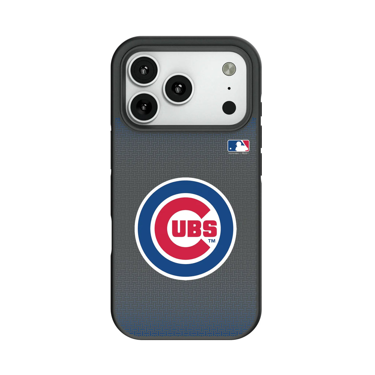 Chicago Cubs Linen Bump Phone Case for Apple iPhone