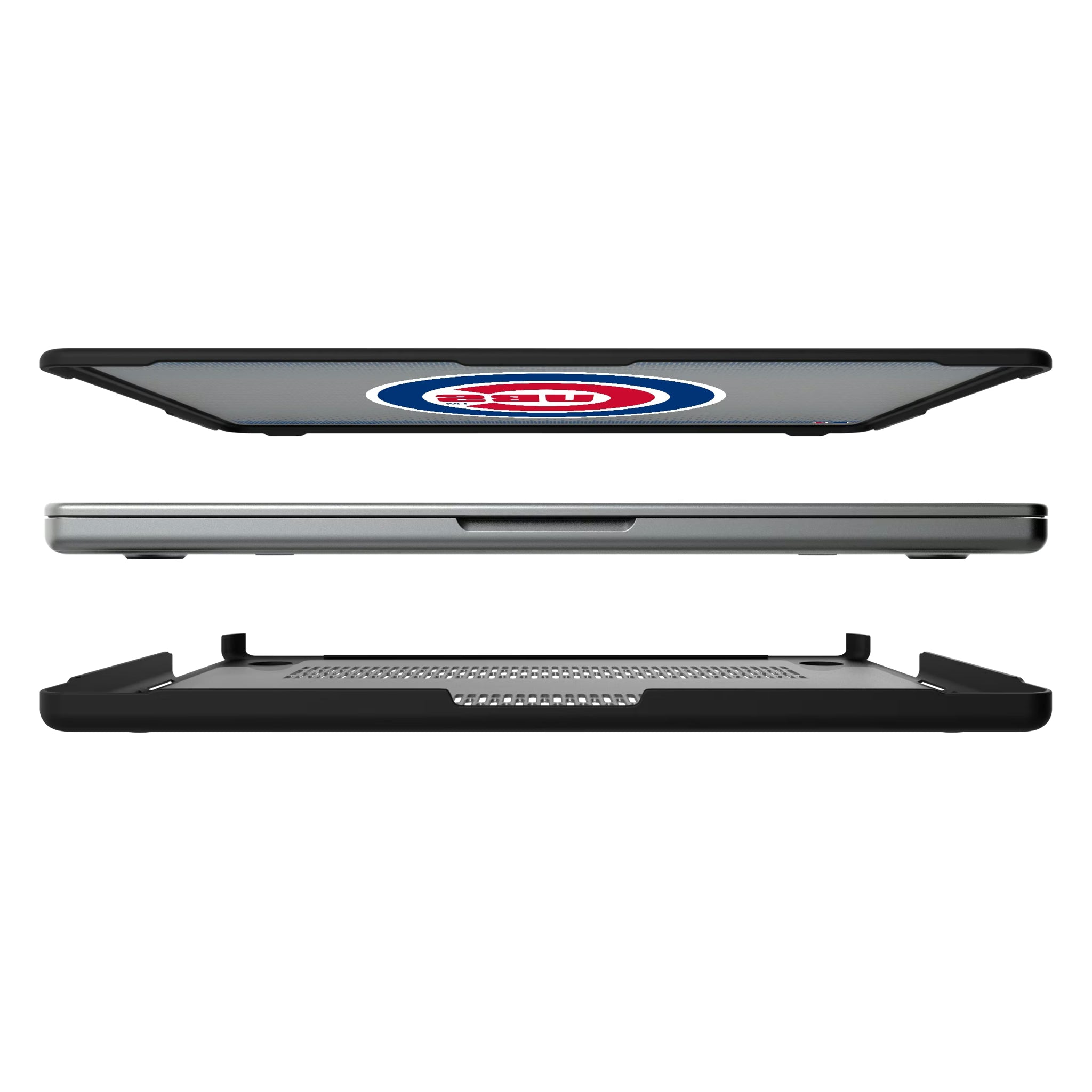 Chicago Cubs Linen MacBook Laptop Case for Apple MacBook#Device_MacBook Pro (14-inch, 2021) / MacBook Pro (14-inch, 2023) / MacBook Pro (14-inch, 2024)