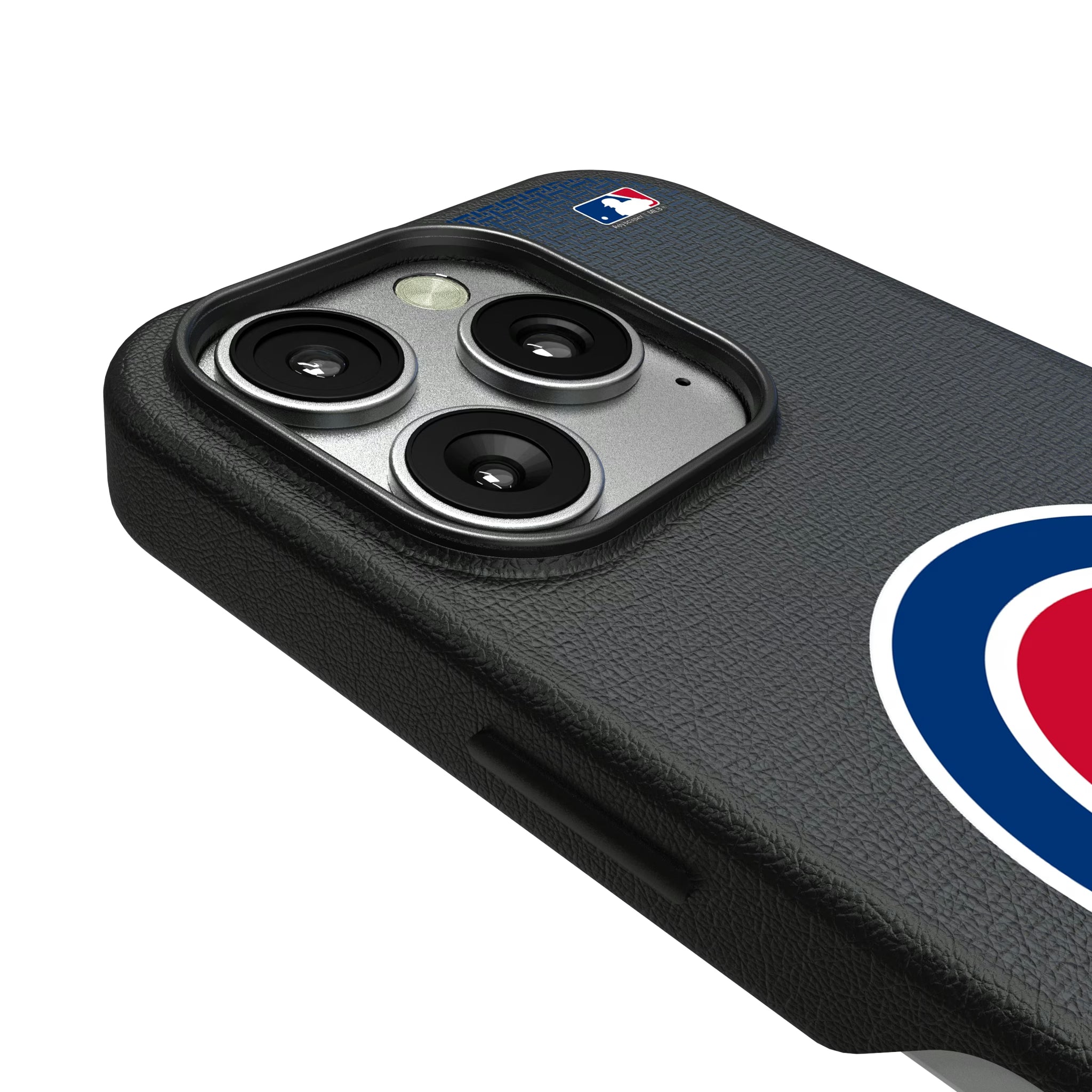 Chicago Cubs Linen iPhone MagSafe Compatible Phone Case for Apple iPhone - Detail