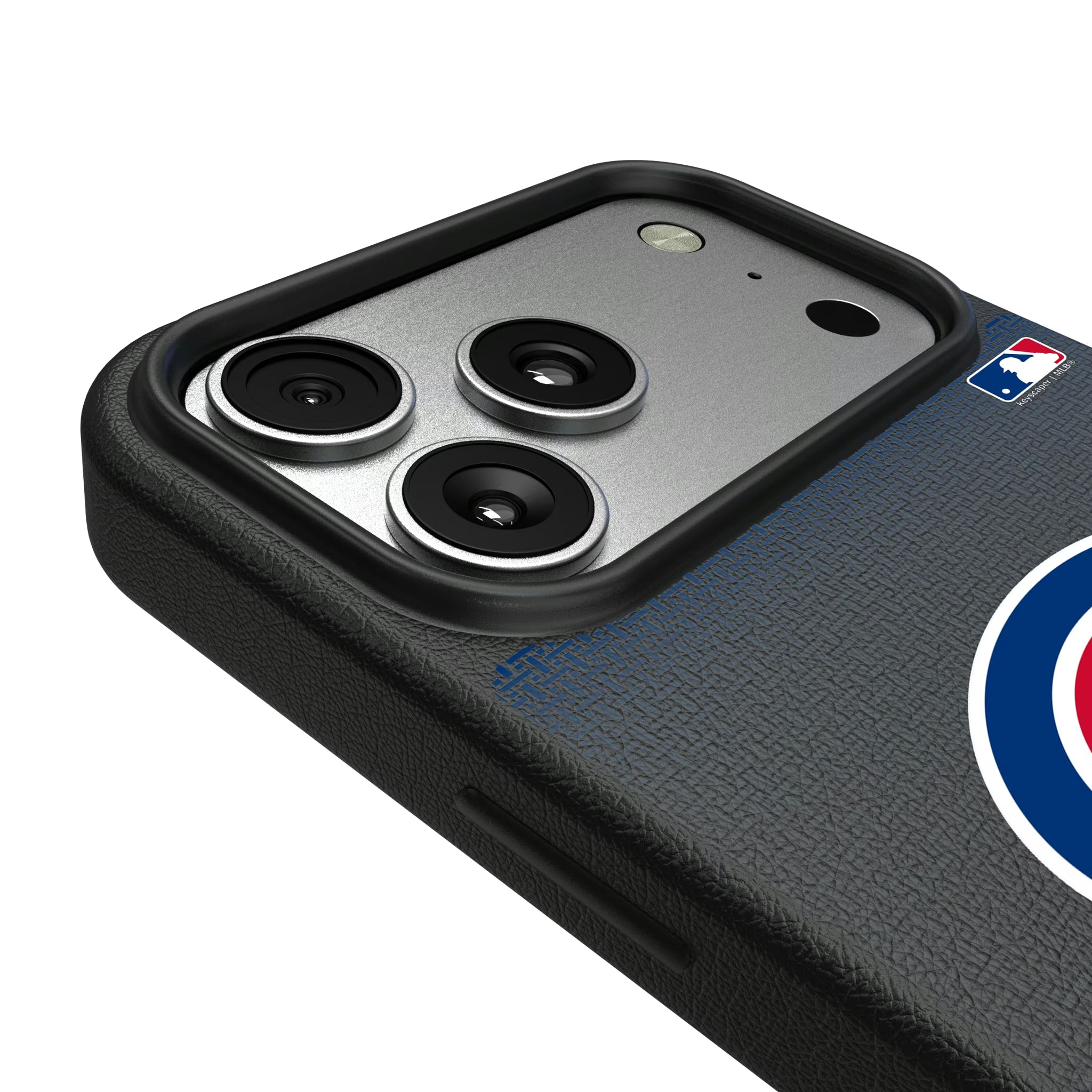 Chicago Cubs Linen iPhone MagSafe Compatible Phone Case for Apple iPhone - Detail#Device_iPhone 17 Pro Max