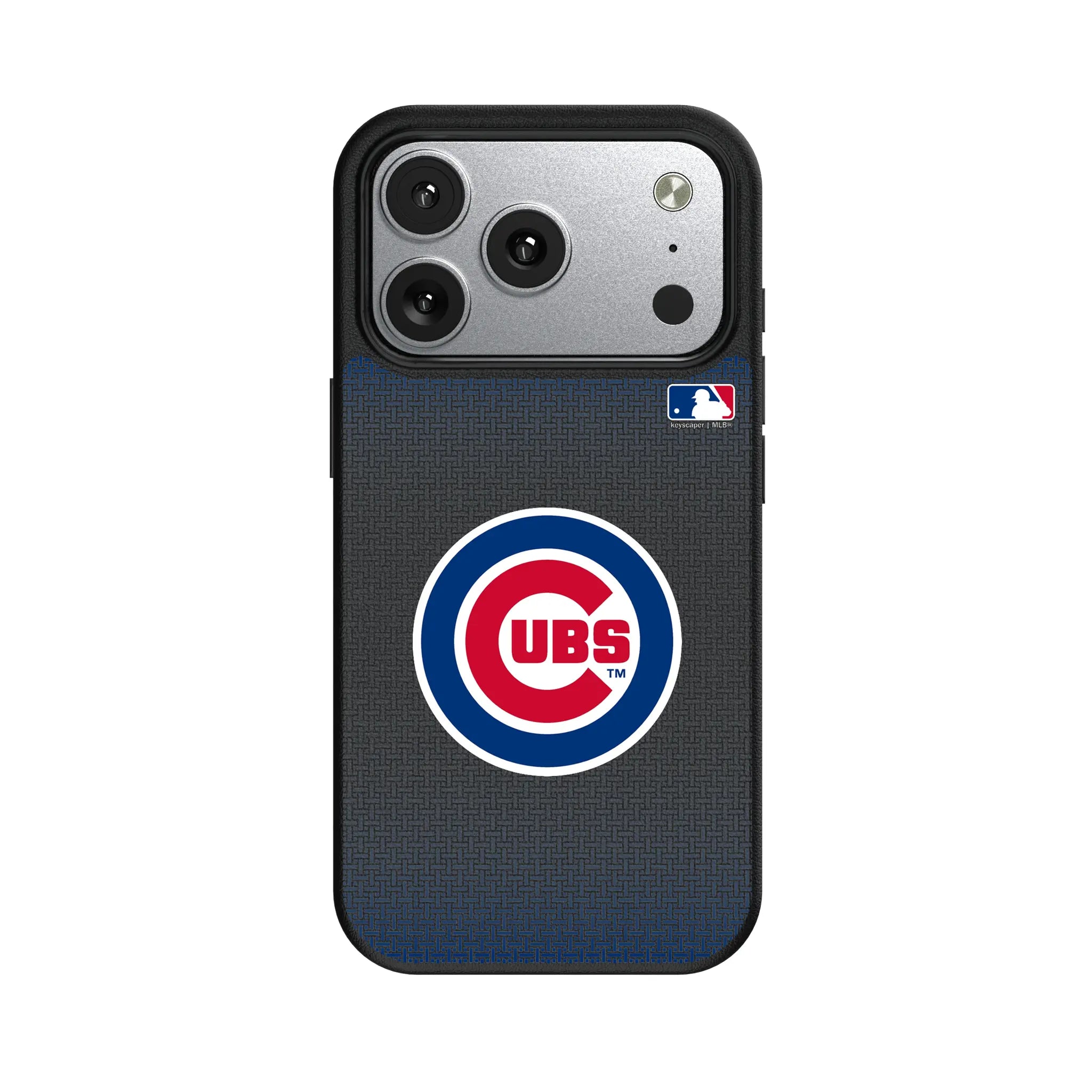 Chicago Cubs Linen iPhone MagSafe Compatible Phone Case for Apple iPhone#Device_iPhone 17 Pro