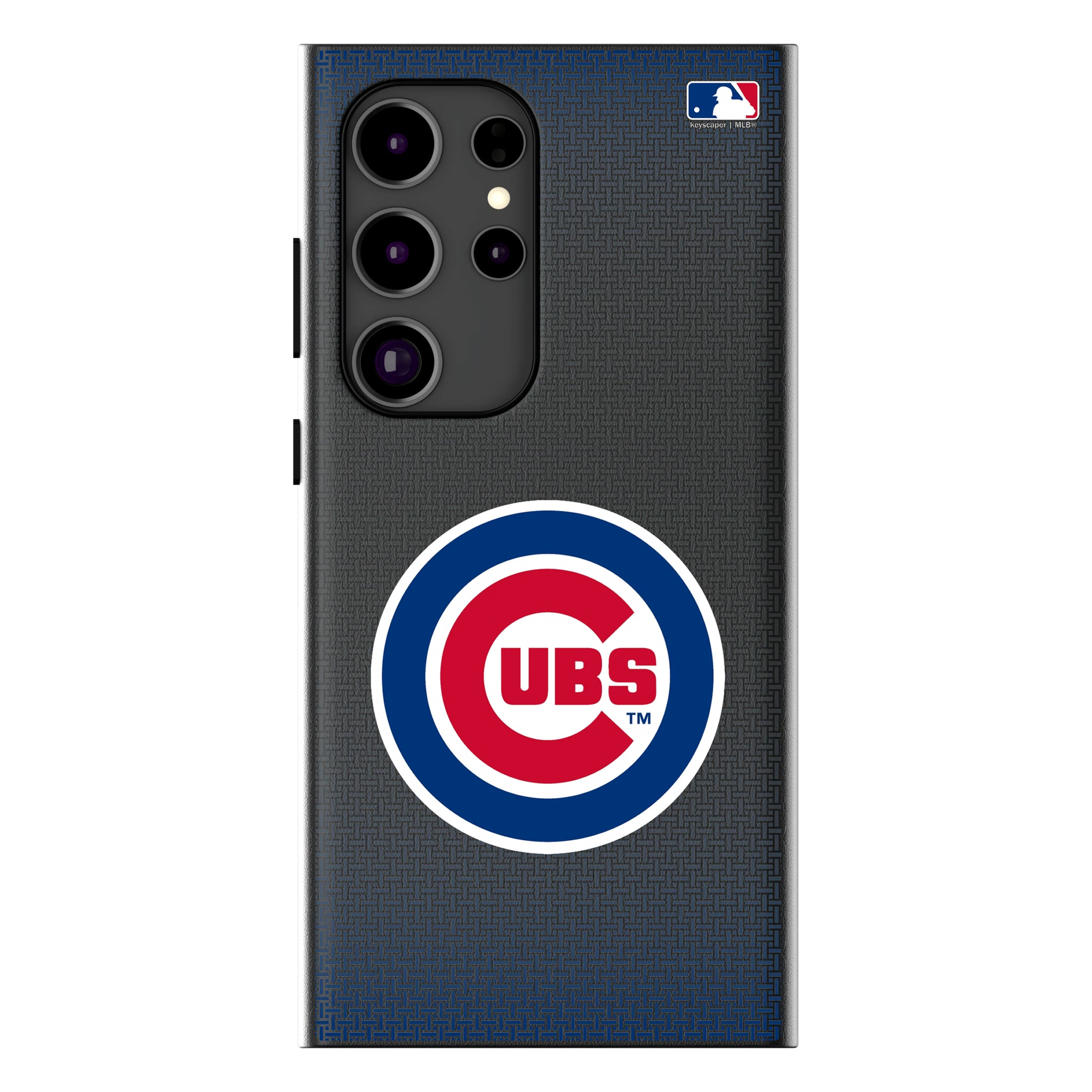 Chicago Cubs Linen Galaxy MagSafe Compatible Phone Case for Samsung Galaxy