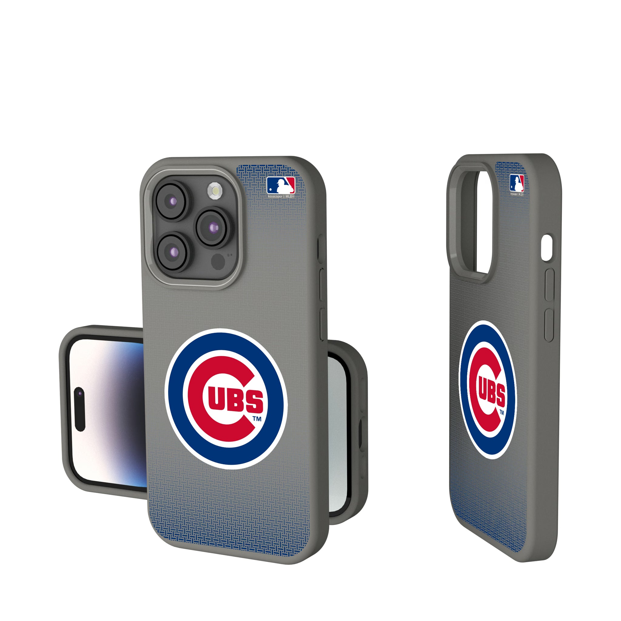 Chicago Cubs Linen iPhone Soft Touch Phone Case for Apple iPhone